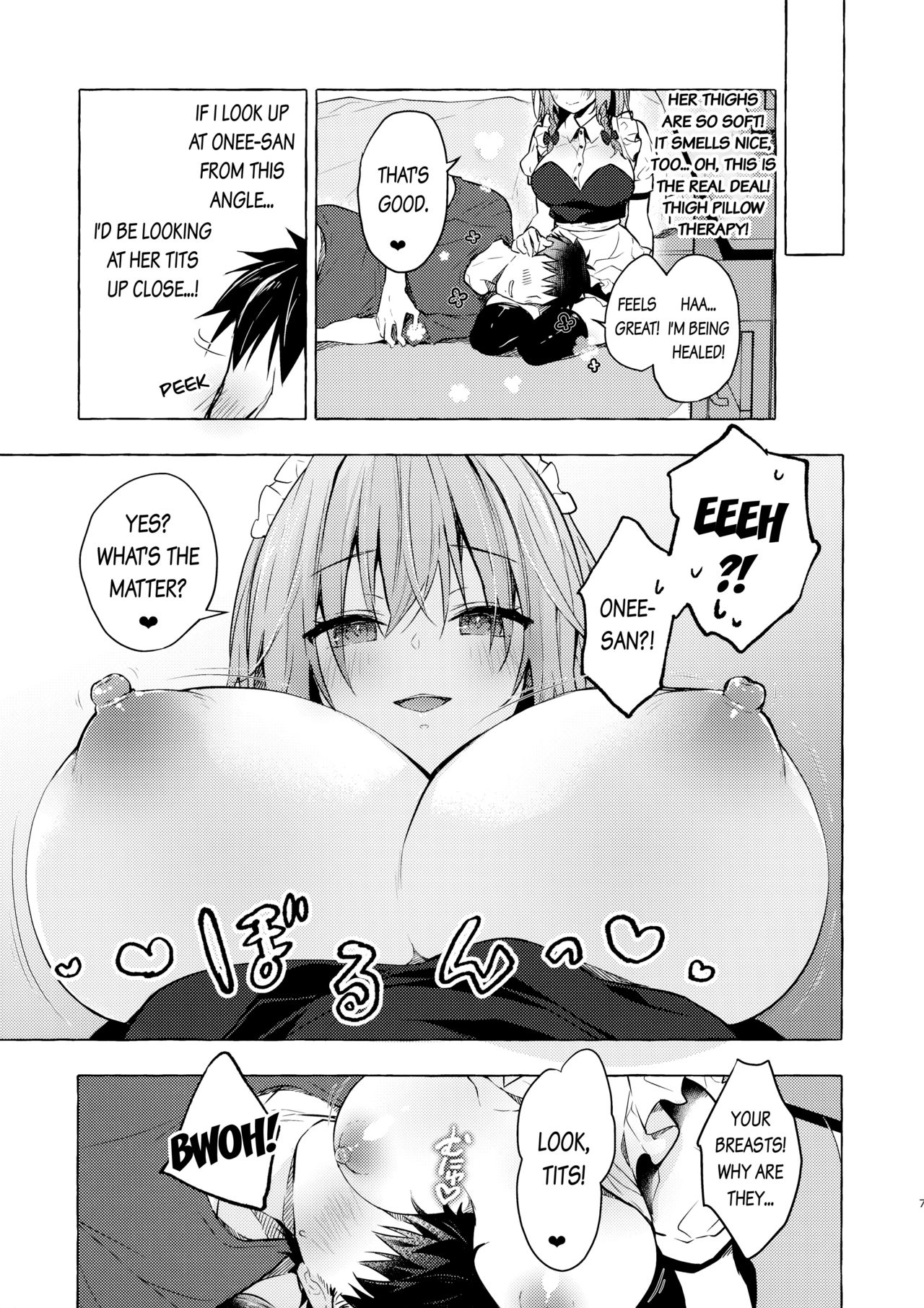 Tonari no Sakuya-san 3 Iyashi Maid Sakuya no Zubuzubu Gohoushi Sex page 6 full