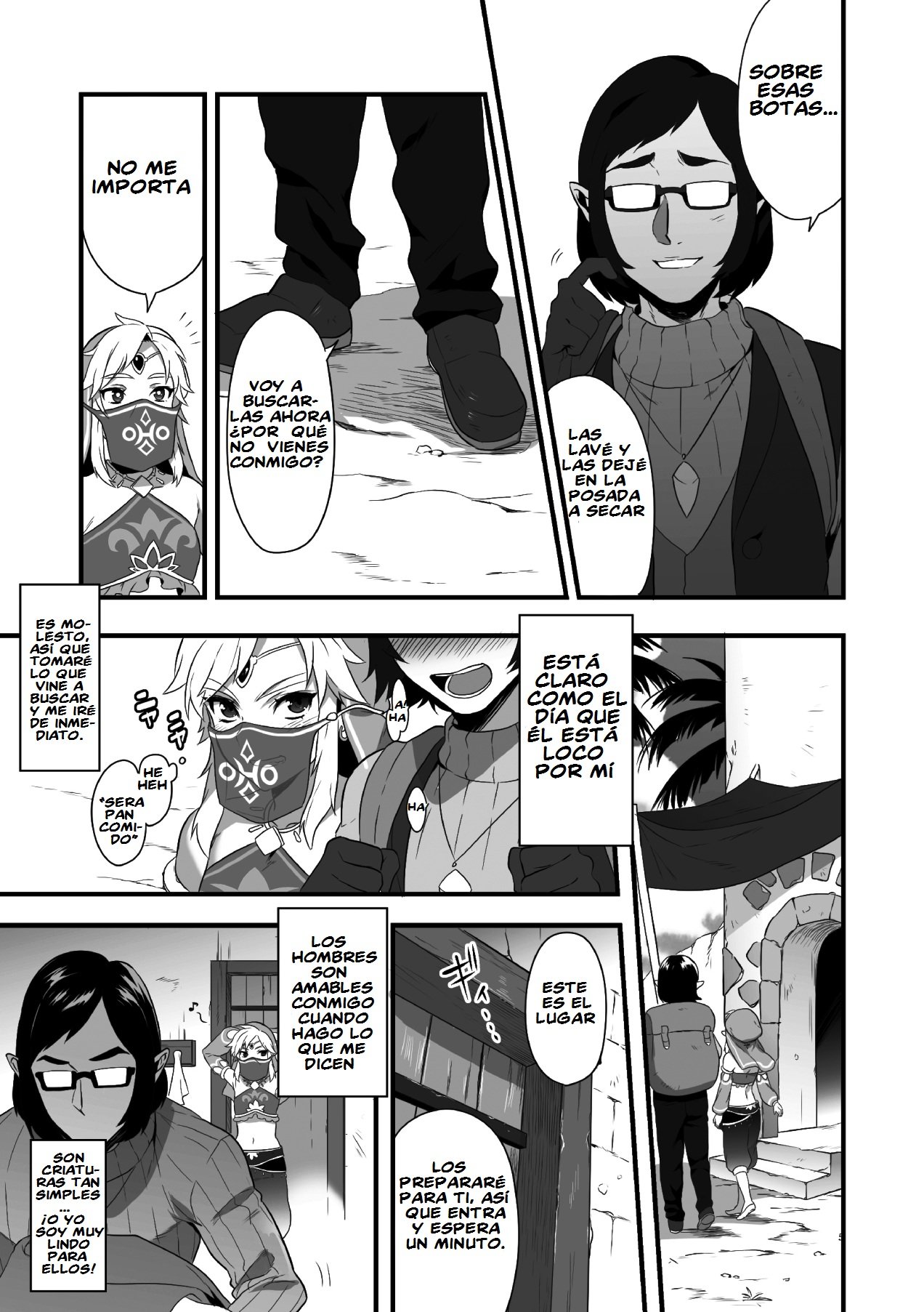 Yuusha ga Onnanoko ni Sarechau hon page 4 full