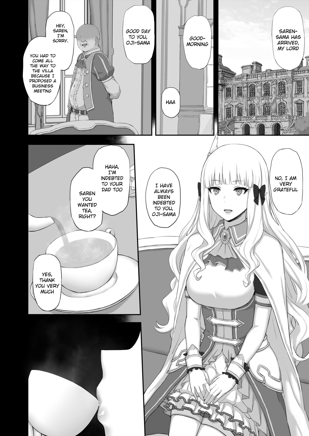 Hypnotized Princess page 3 full