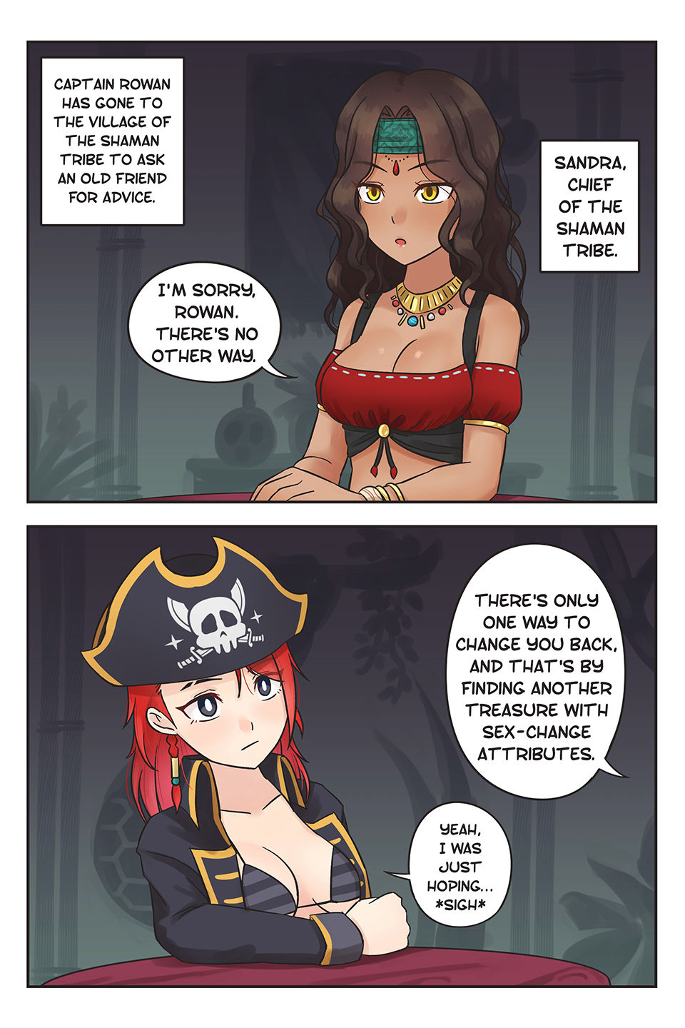 Rowan the Red Hair #4 page 1 full