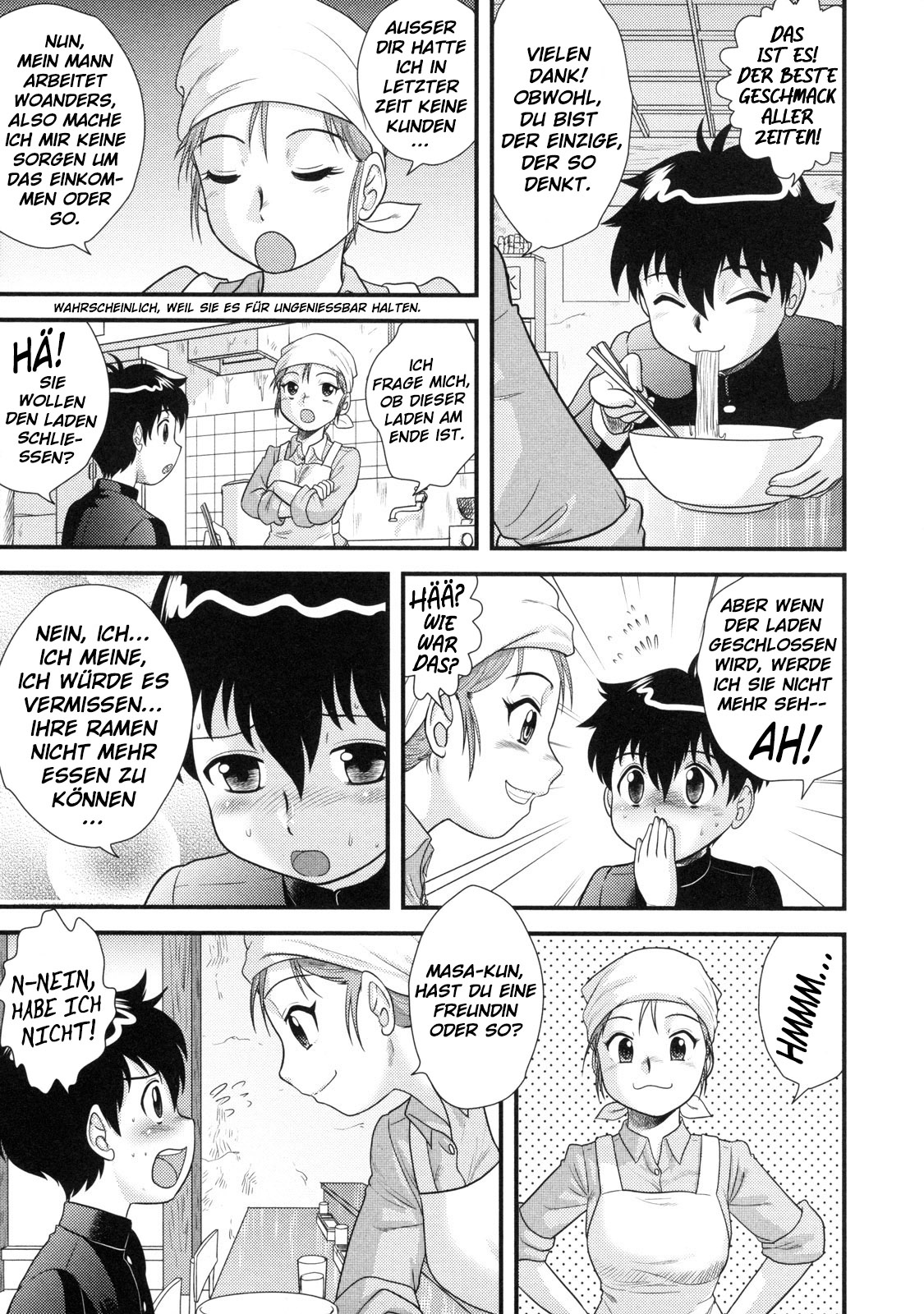 Kiss wa Tonkotsu Aji | A Pork Flavored Kiss page 3 full