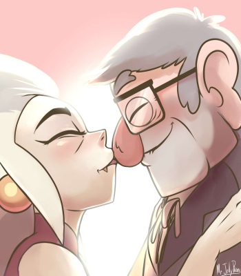 - The Owl House x Gravity Falls cover