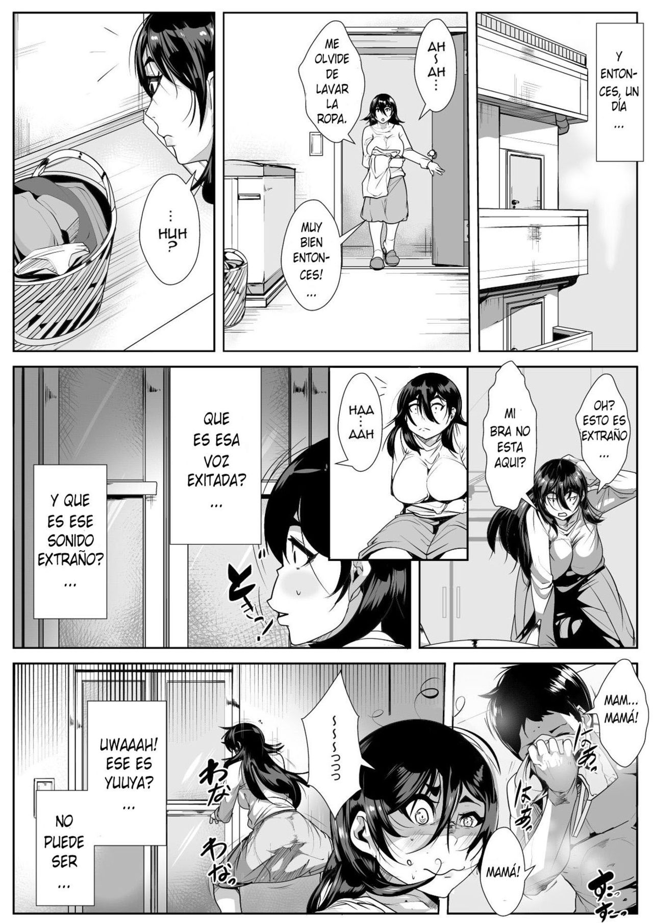 Haha ni Horeteshimatta Musuko to Kimochi o Butsukeacchau Ichiya page 4 full