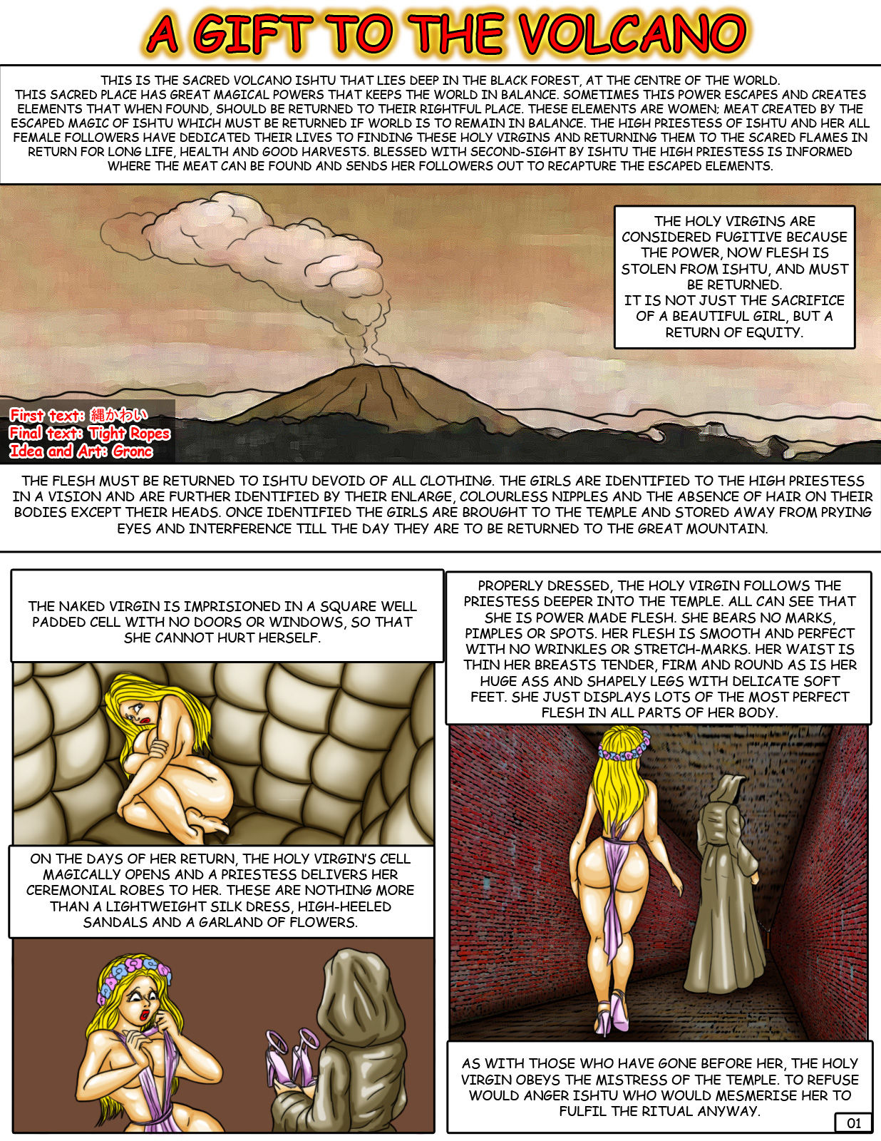 Virgin for Volcano page 1 full
