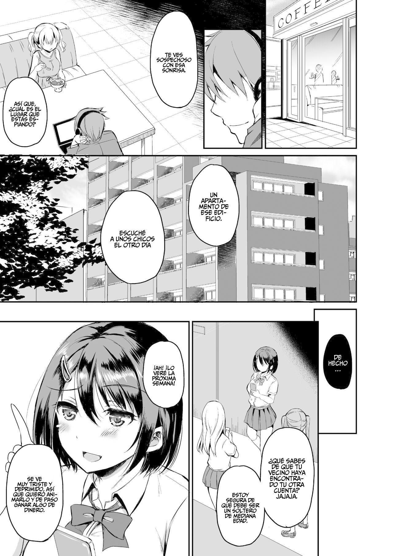 Choushi ni Notta JK ga Shinseki no Oji-san ni... | Clout Chasing page 6 full