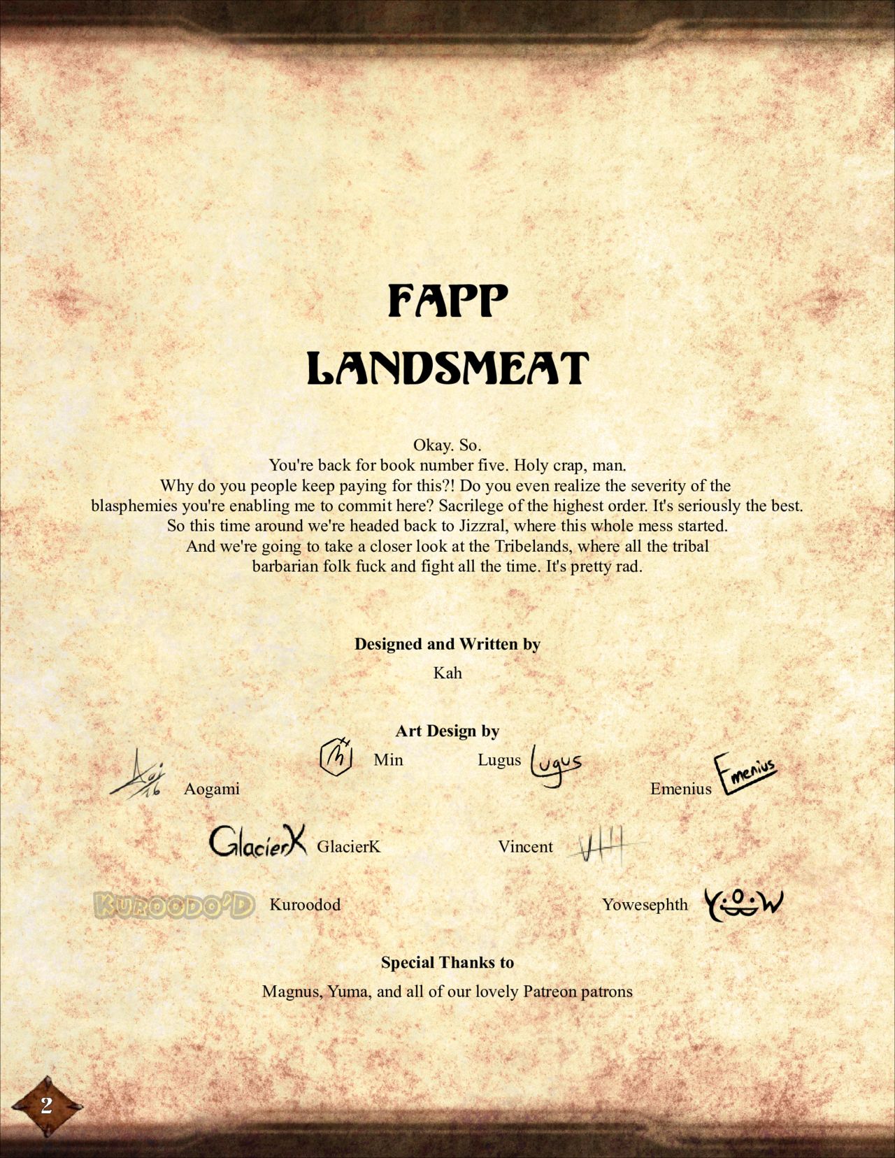 Fapp: Landsmeat page 2 full