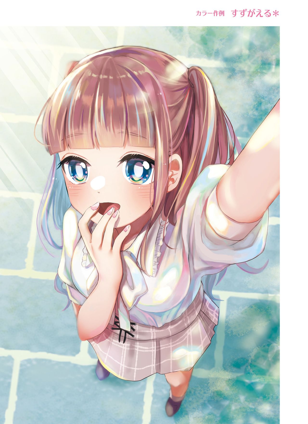 You can draw more cutely! Girl character drawing page 7 full