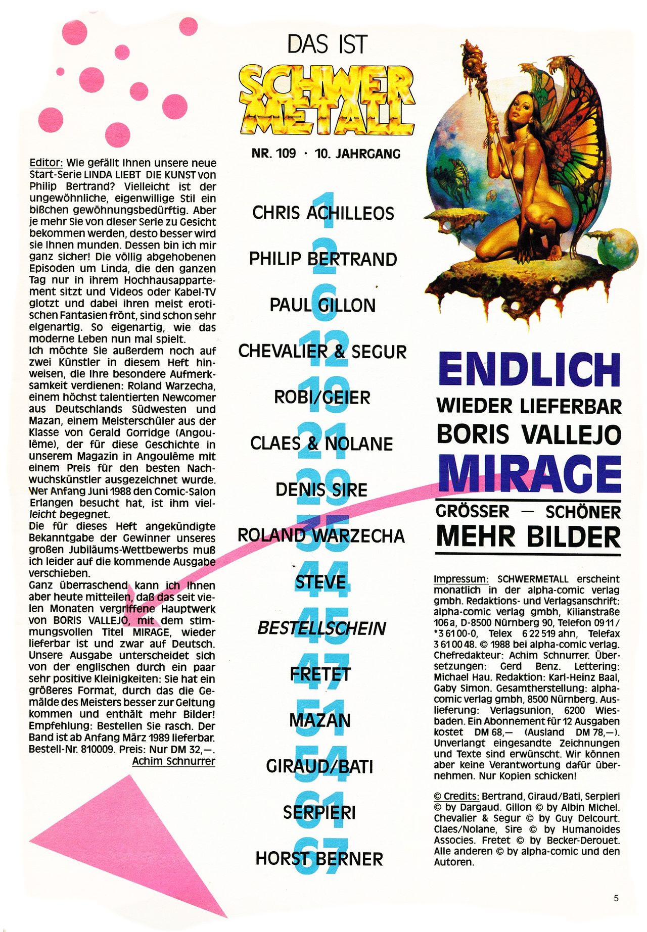 Schwermetall #109 page 5 full
