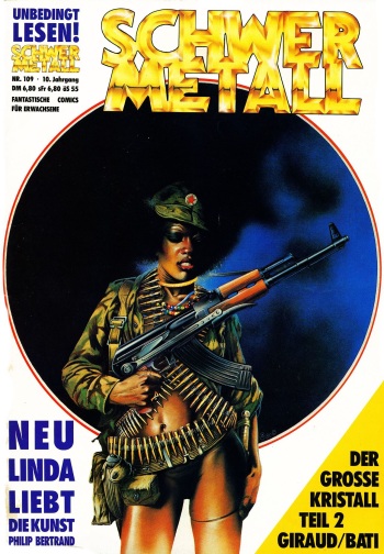 Schwermetall #109 cover