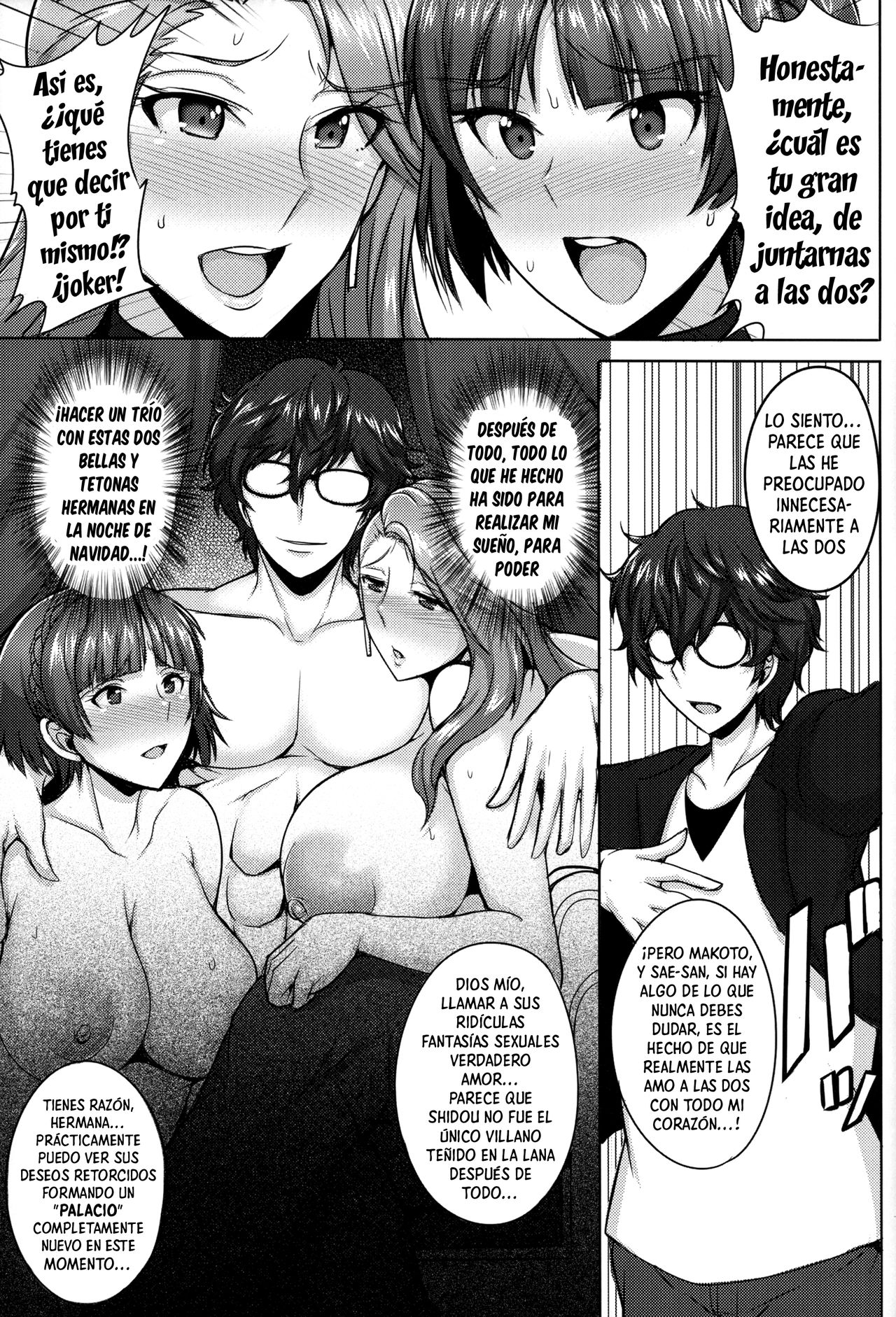 Niijima Shimai no Christmas | Navidad Con Las Hermanas Niijima page 4 full