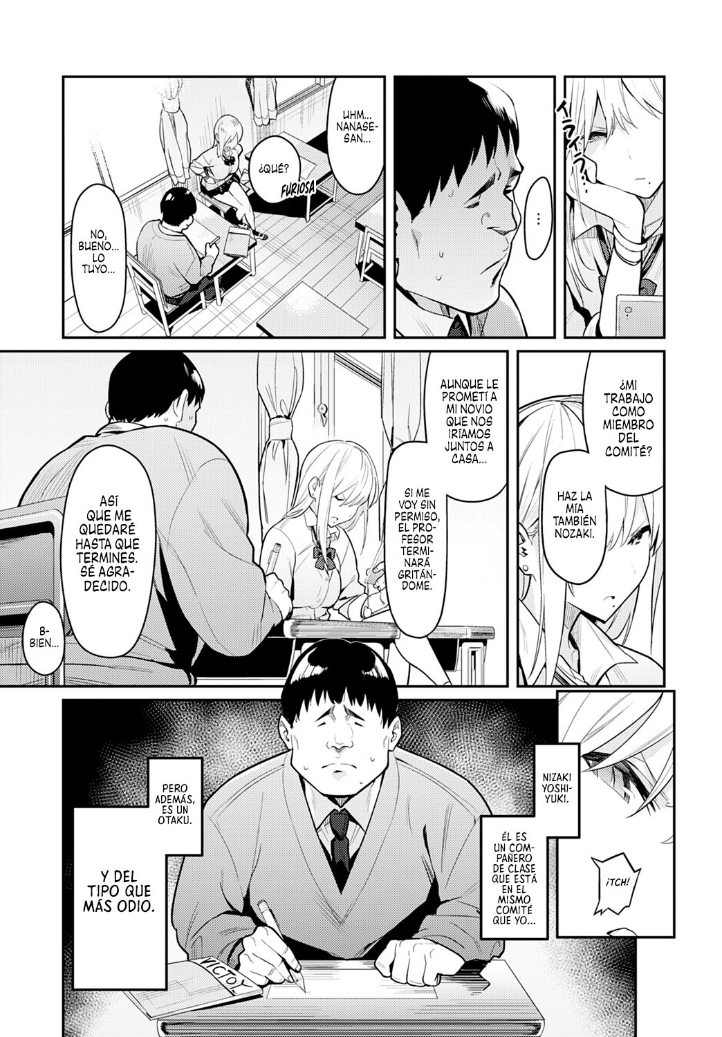 Bijyo to Yajyuu ~Gyaru to Kimoota~ | La Bella y la Bestia ~La Gyaru y el repugnante Otaku~ page 3 full