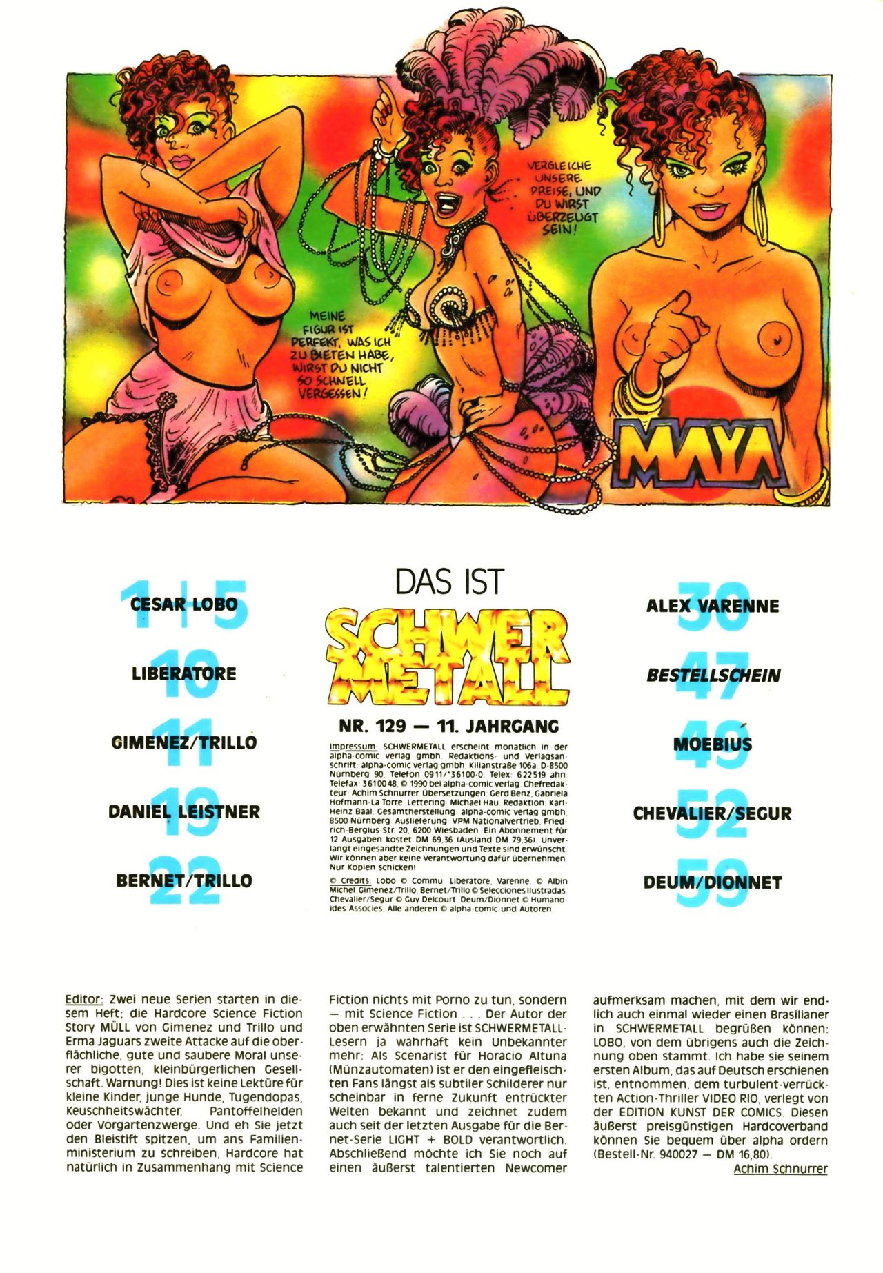 Schwermetall #129 page 3 full