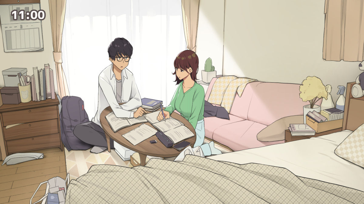 Hitorigurashi no Joshidaisei no Oheya, Tomodachi to Ichinichi Shuuchuu shite Benkyoukai shiyou to Kimeta Hi page 3 full