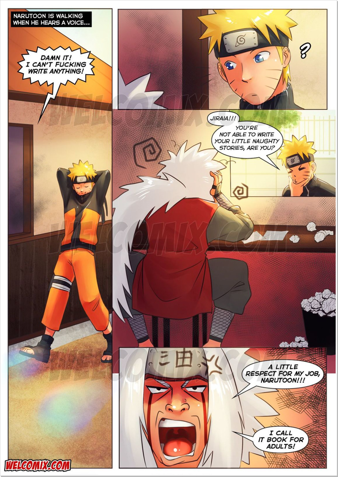 Narutoon 2  - The Erotic Book Writer - English page 2 full