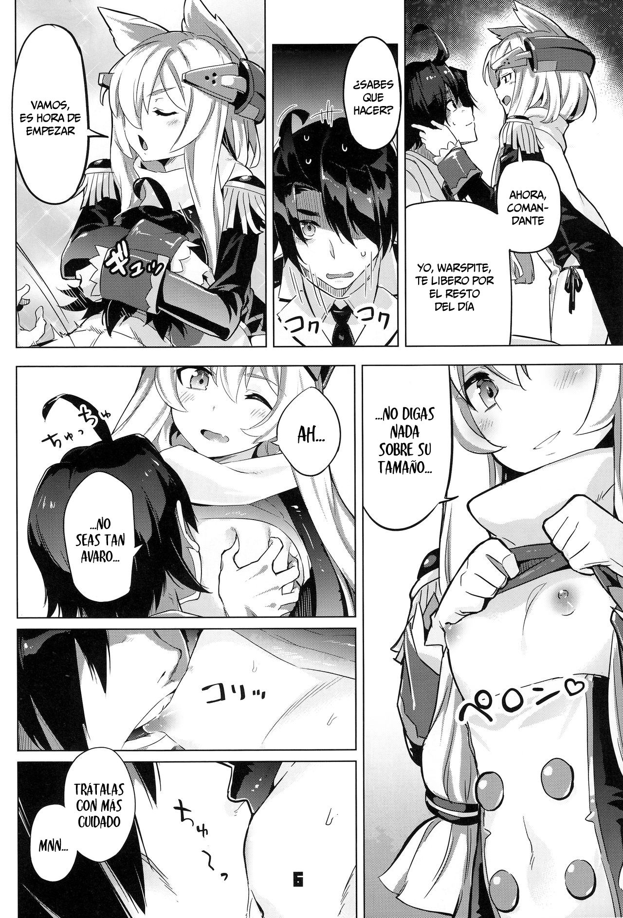 Kinpatsu Manaita no Template page 5 full