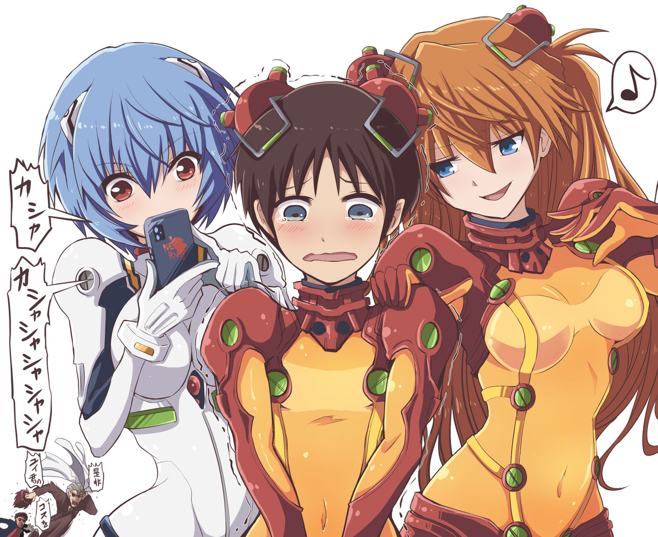 Takanasu05 Evangelion x Konosuba parody Artwork page 7 full