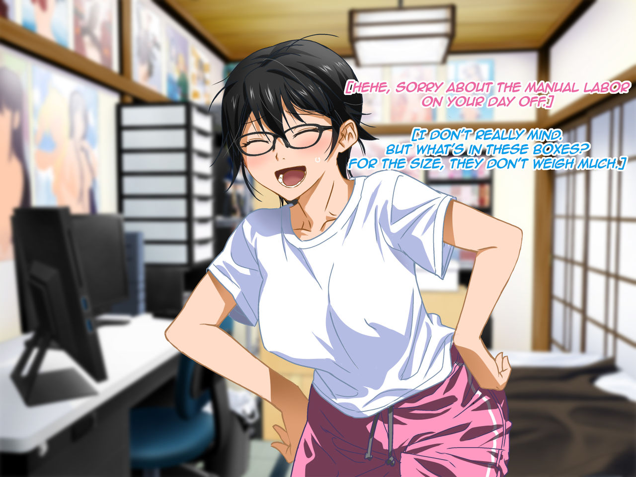 Aniya-san Change! Let's Dan-sha-ri!! | Aniya-san CHANGE! Let's DE-CLUT-TER!! page 9 full