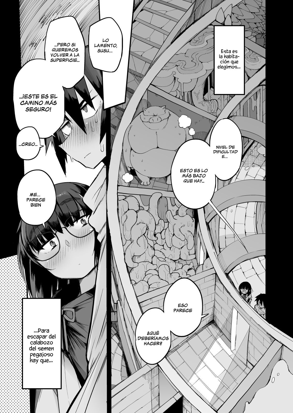 Sakusei Dungeon Kouryaku ni Mukanai Jimiko no S-kyuu Dosukebe Status page 6 full