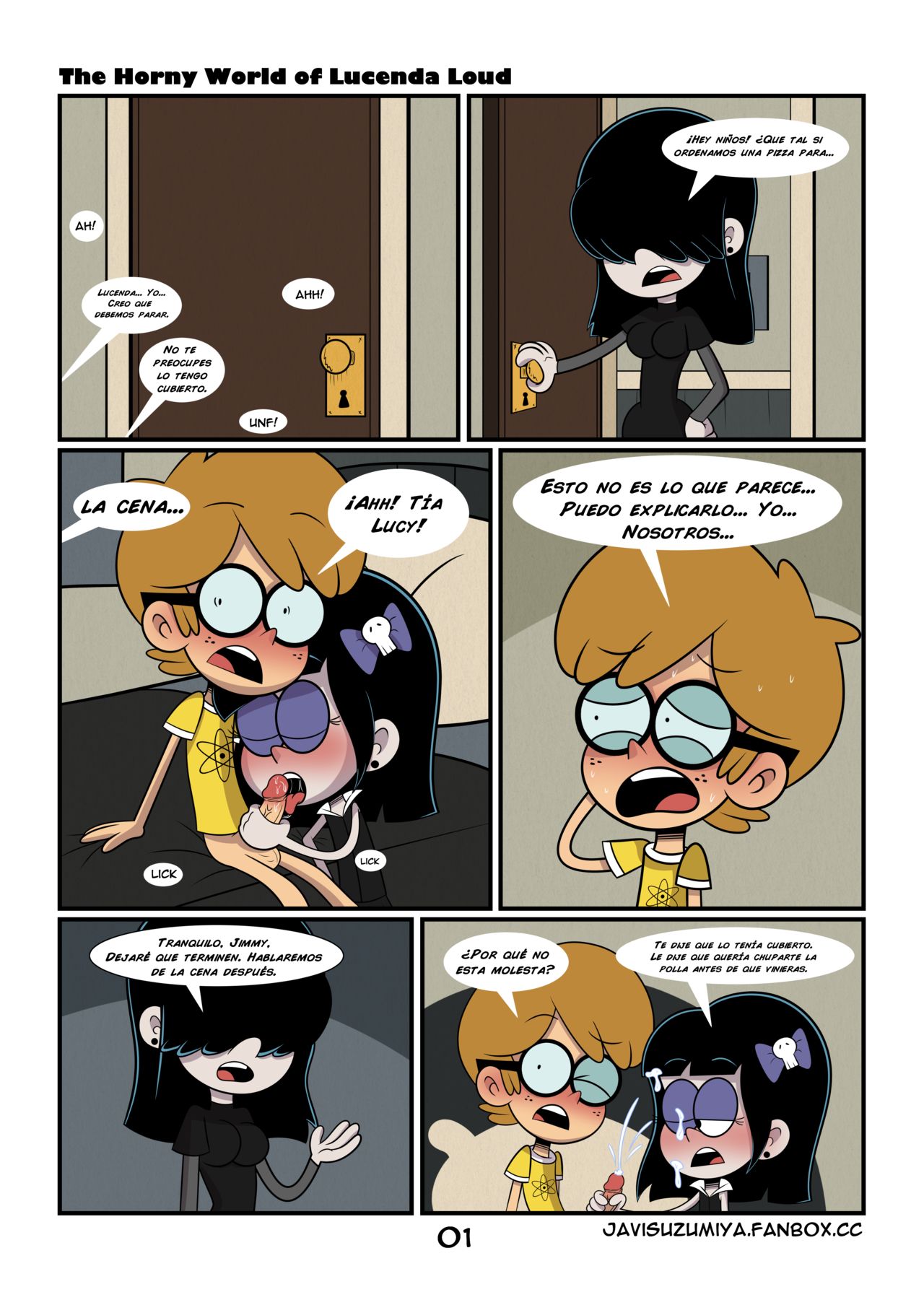 The Horny World of Lucenda Loud page 1 full