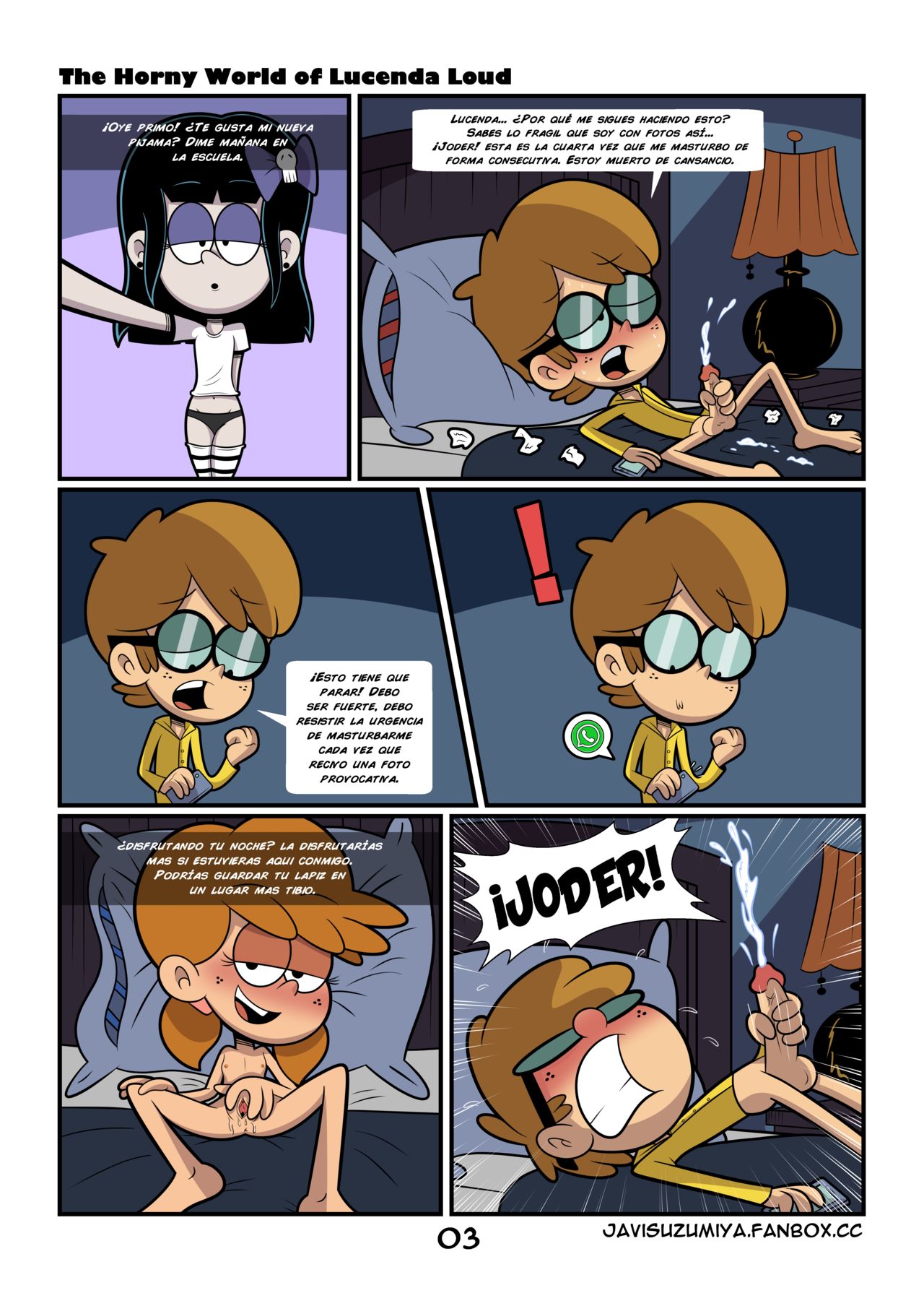 The Horny World of Lucenda Loud page 3 full