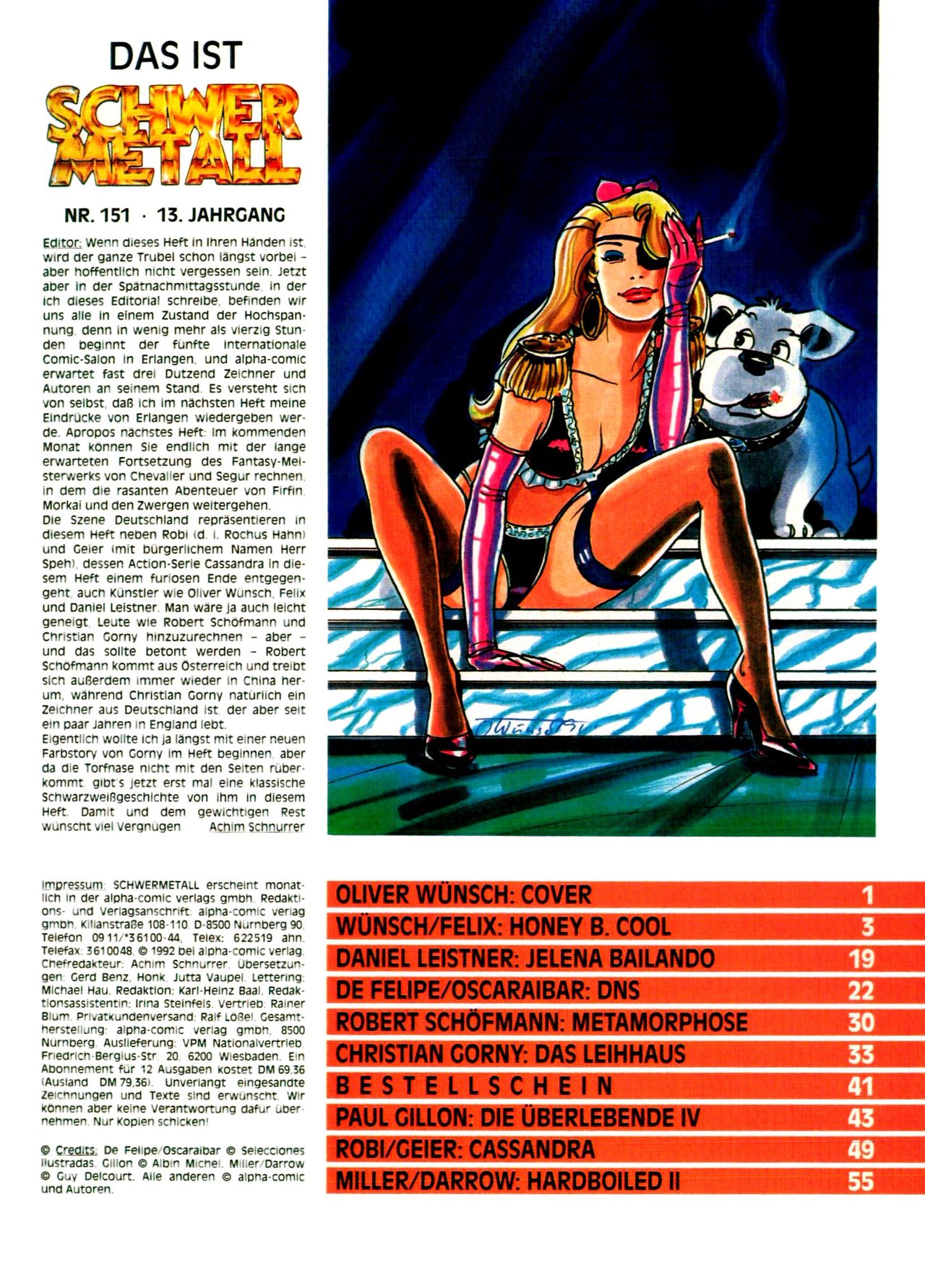 Schwermetall #151 page 3 full