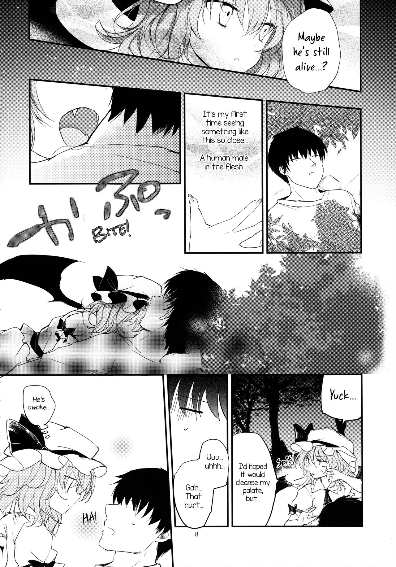Koumakyou Shojo Kyuuketsuki Gensoutan | The Embodiment of Scarlet Devil ~A Virgin Vampire's Fantasy page 8 full