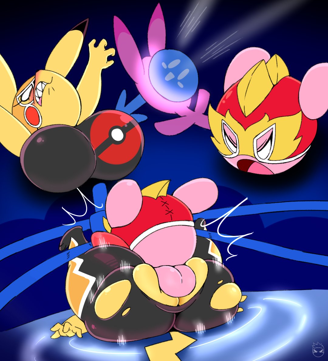 Pika Libre vs Kirby page 8 full