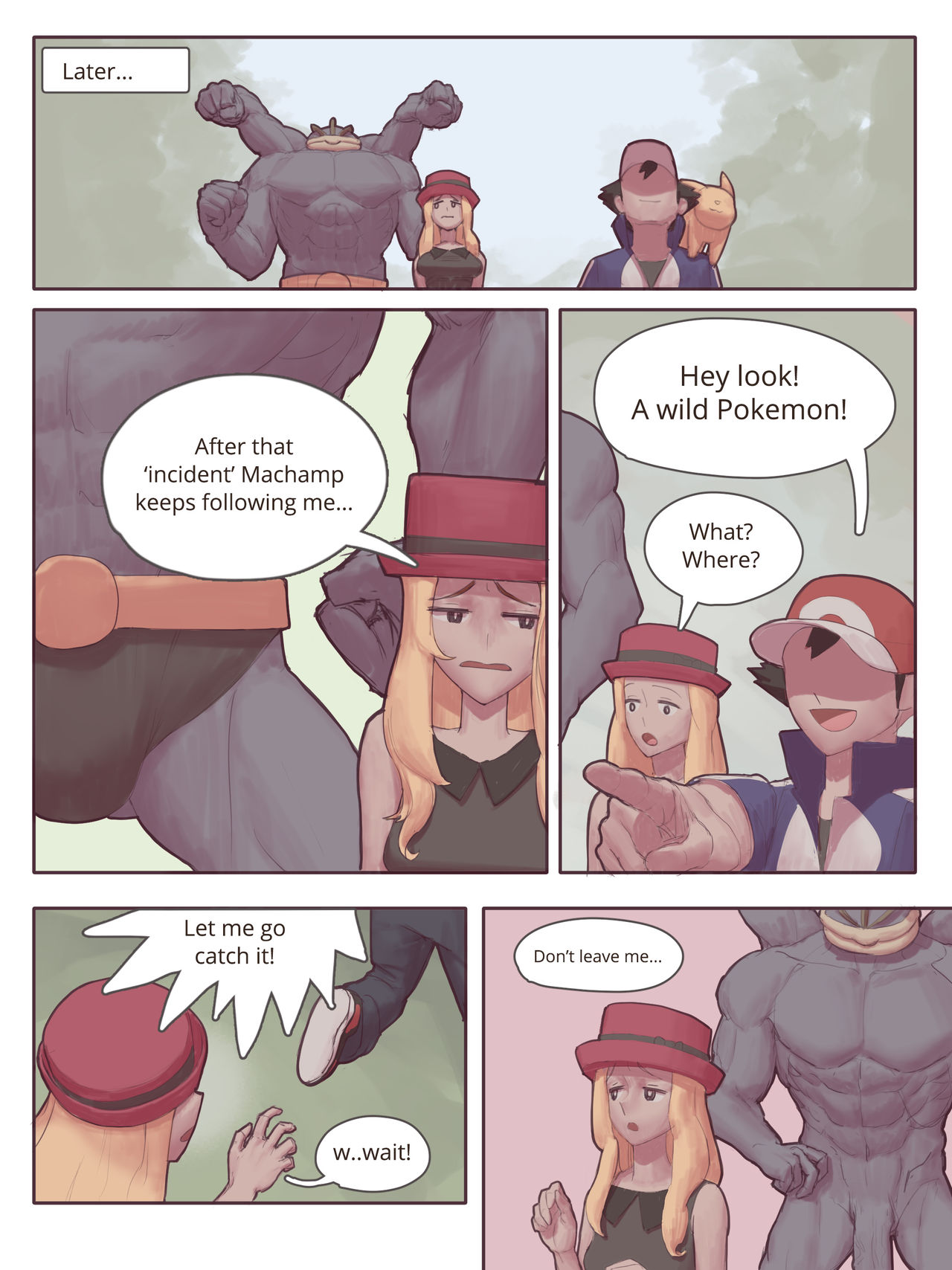 Machamp used Knock up! – Ch. 3 – Serena – Wjs07 - english page 10 full
