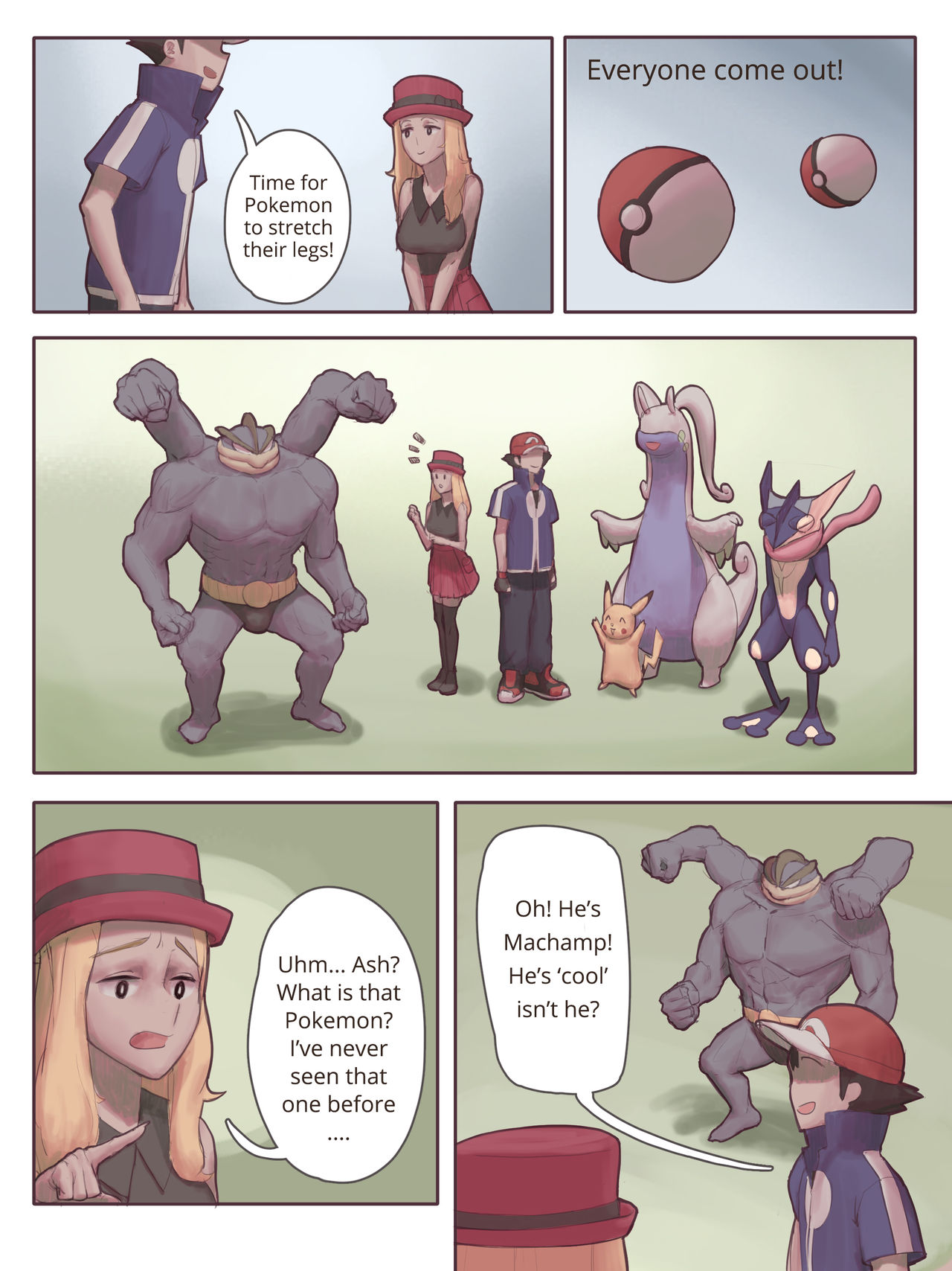Machamp used Knock up! – Ch. 3 – Serena – Wjs07 - english page 5 full