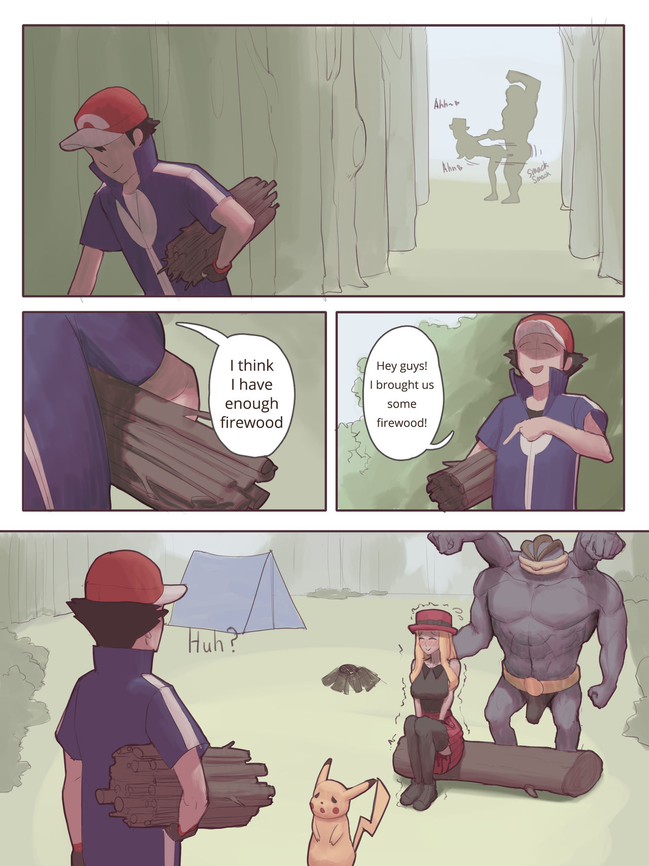 Machamp used Knock up! – Ch. 3 – Serena – Wjs07 - english page 7 full