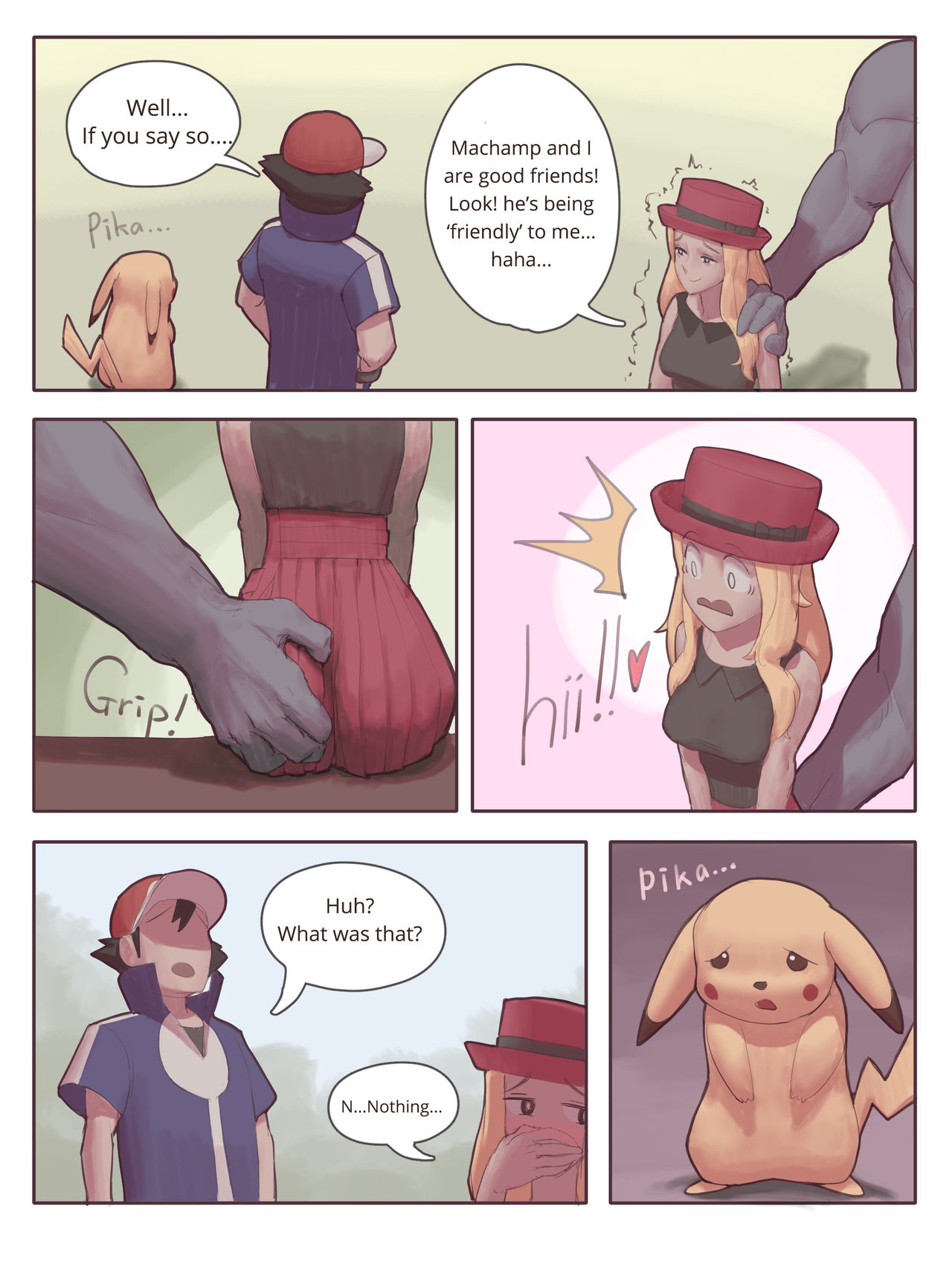 Machamp used Knock up! – Ch. 3 – Serena – Wjs07 - english page 9 full