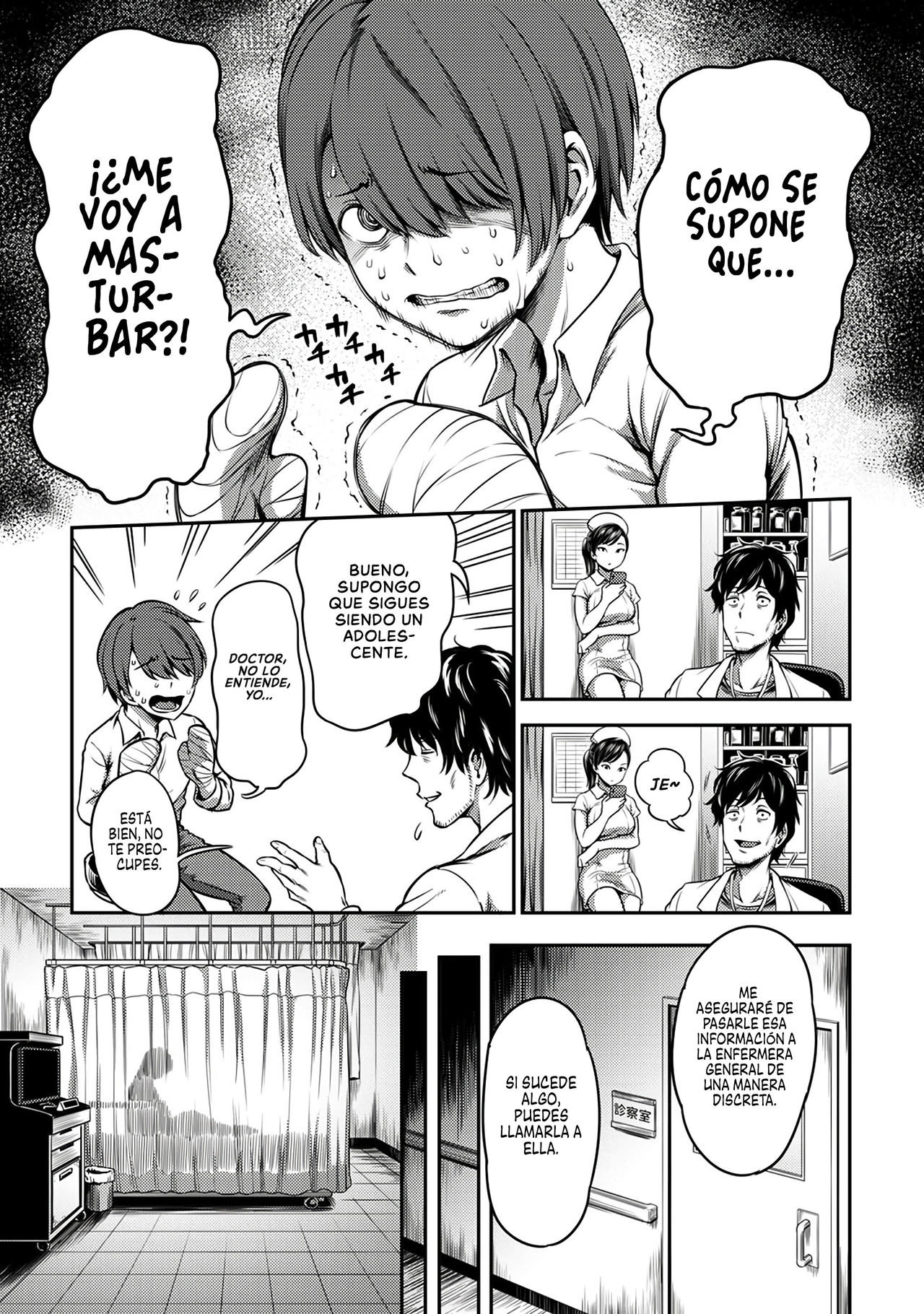 Sala de Extraccion de Semen- La vida en un Hospital donde una Enfermera  con cruel personalidad maneja tus Orgasmos page 4 full
