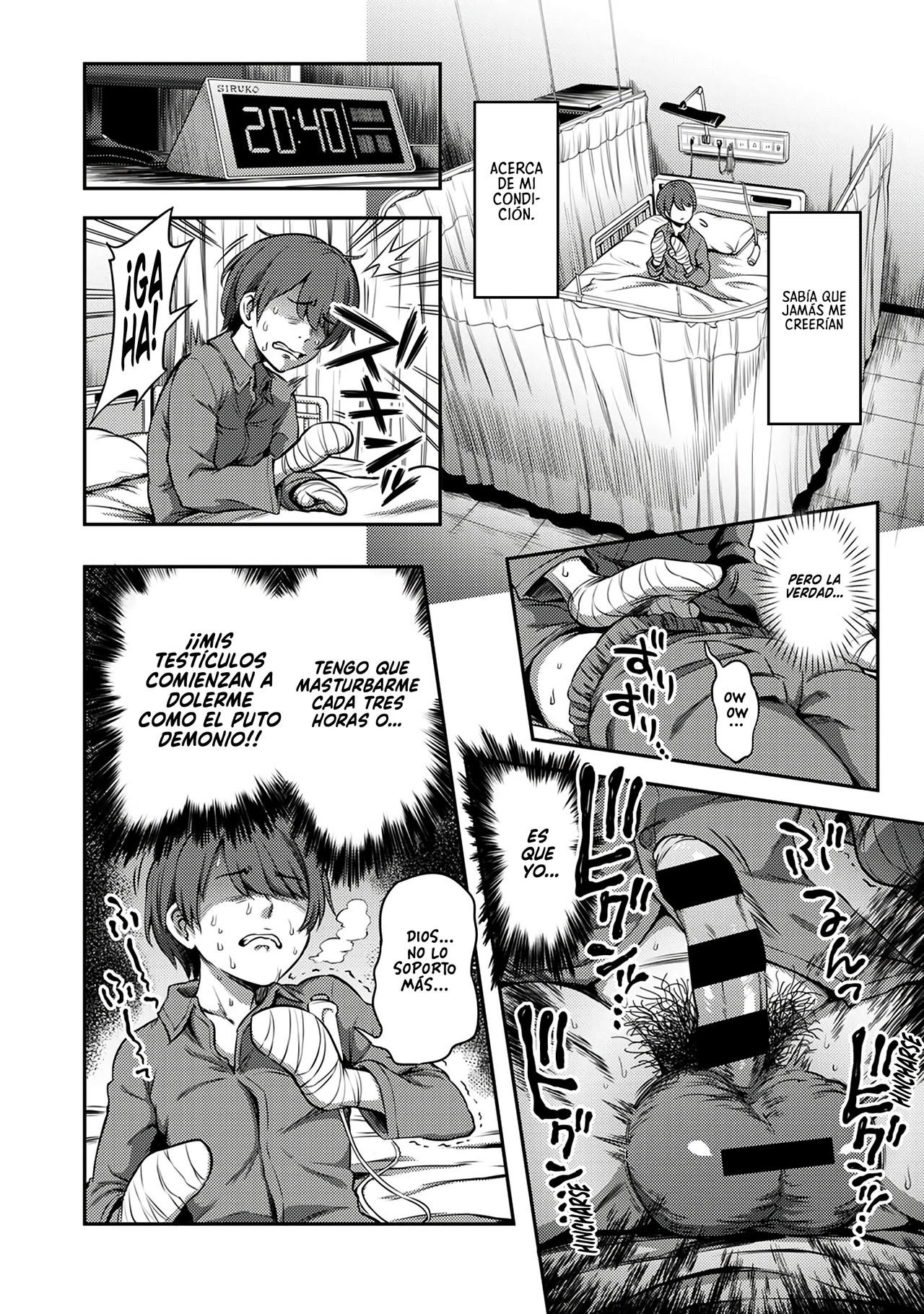 Sala de Extraccion de Semen- La vida en un Hospital donde una Enfermera  con cruel personalidad maneja tus Orgasmos page 5 full