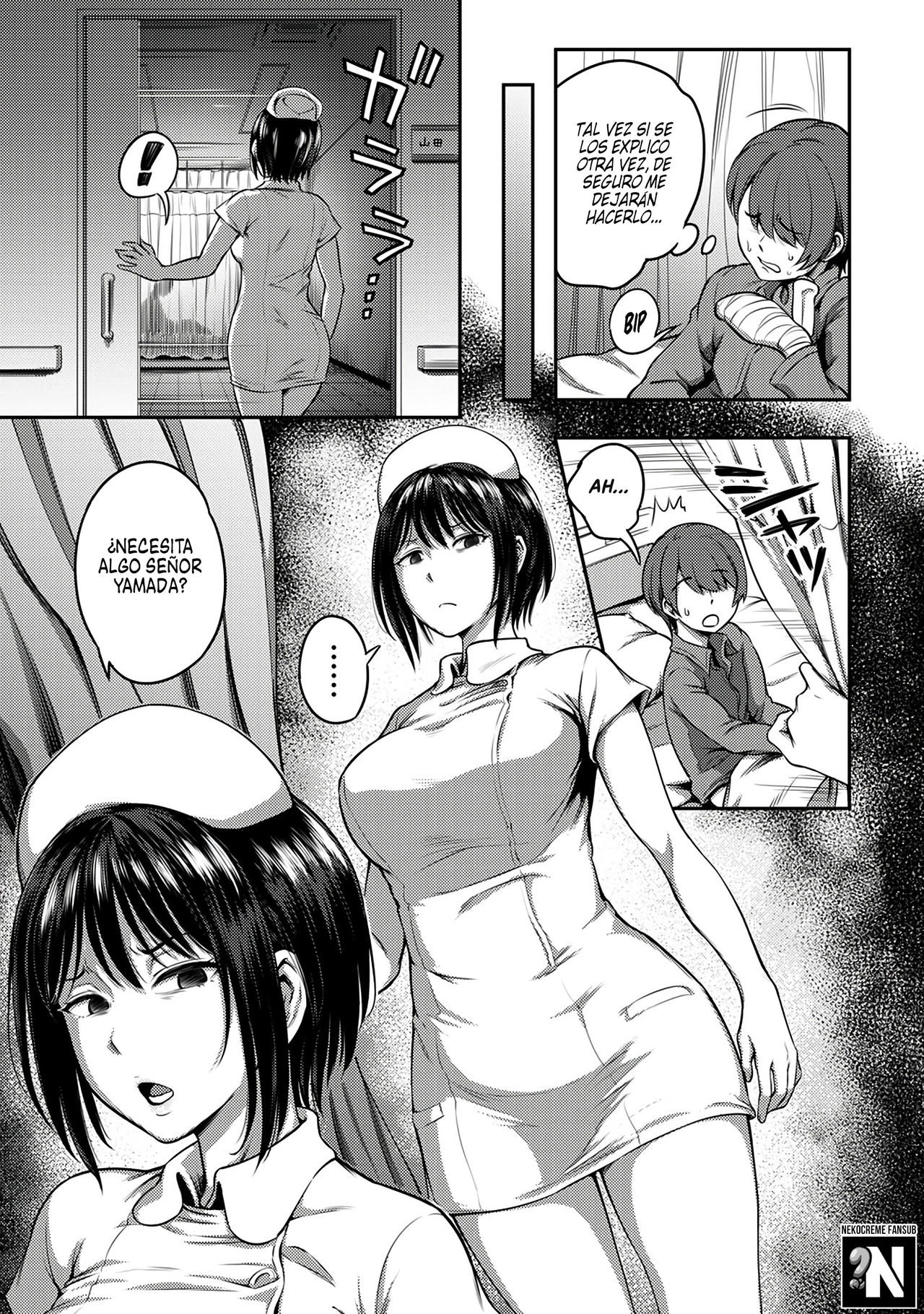 Sala de Extraccion de Semen- La vida en un Hospital donde una Enfermera  con cruel personalidad maneja tus Orgasmos page 6 full