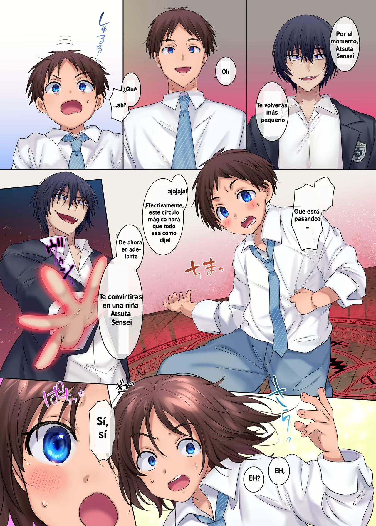 Psychopath Osananajimi to Kyonyuu Onna Kyoushi ni Sareta Ore ~Kako Kaihen de Yaritai Houdai~ page 5 full