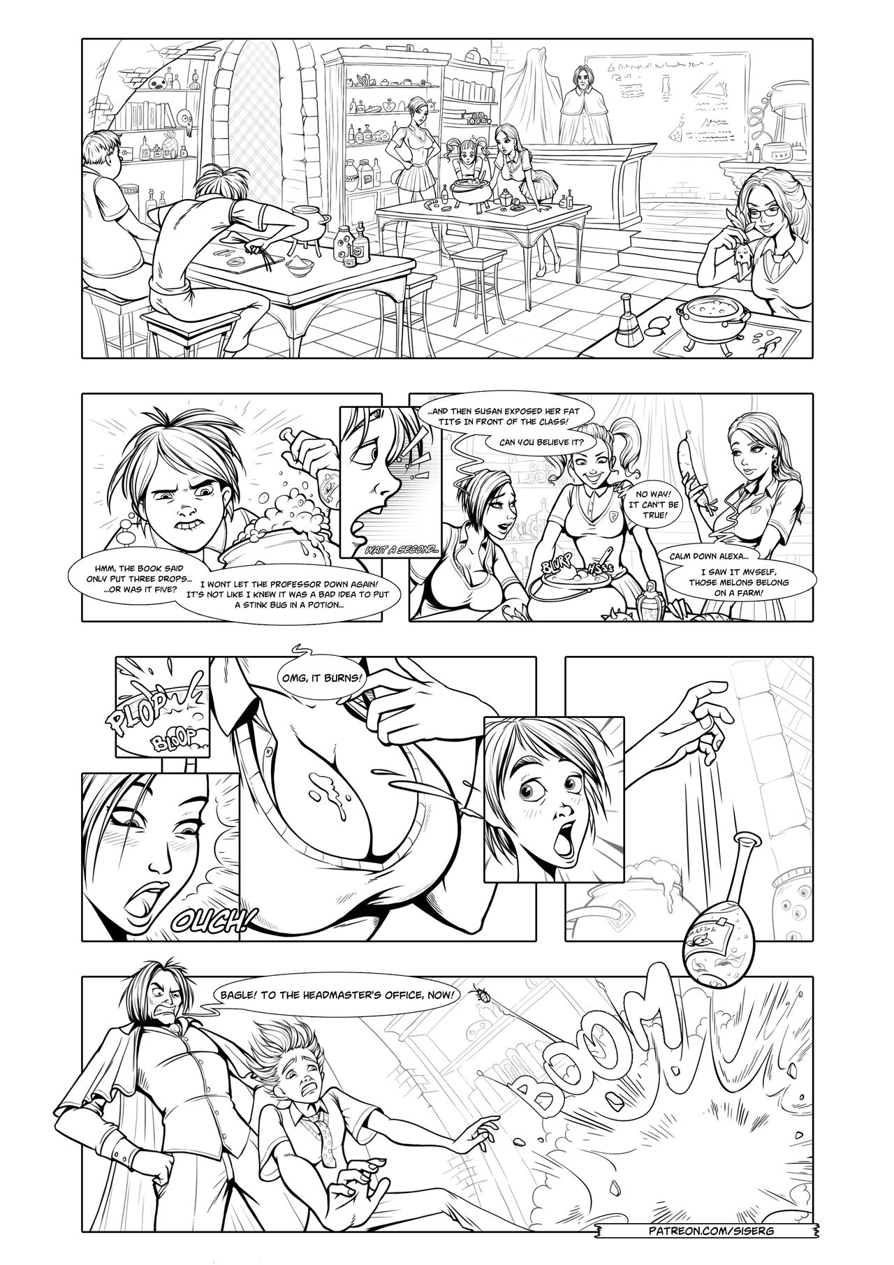 Innocent Witches  by Siserg page 1 full