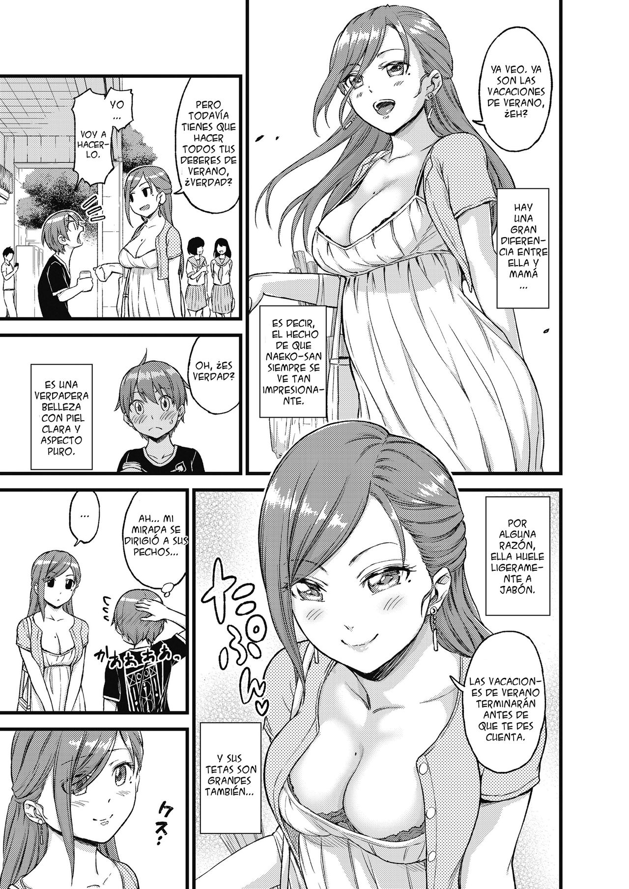 Oppai na Natsuyasumi _ The Summer Break of Boobs - BY Higashino Mikan UNC page 9 full