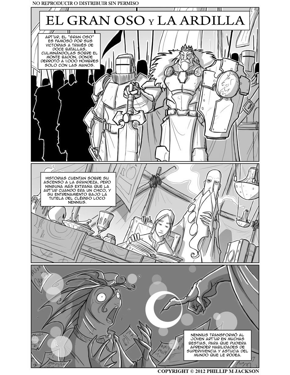 El Gran Oso y La Ardilla page 1 full
