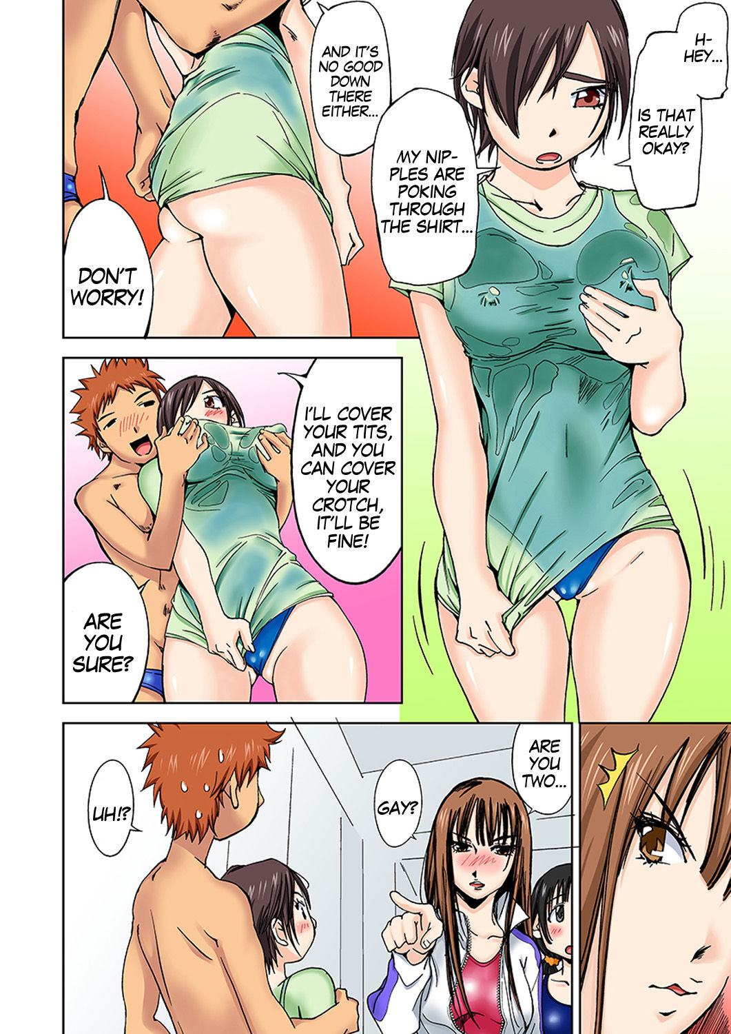 Nyotaika Suieibu ~Ikutabi Onna ni Nacchau Ore no Karada~ 4 | Nyotaika Swim Club I Turn into a Girl When I Cum! 4 page 8 full