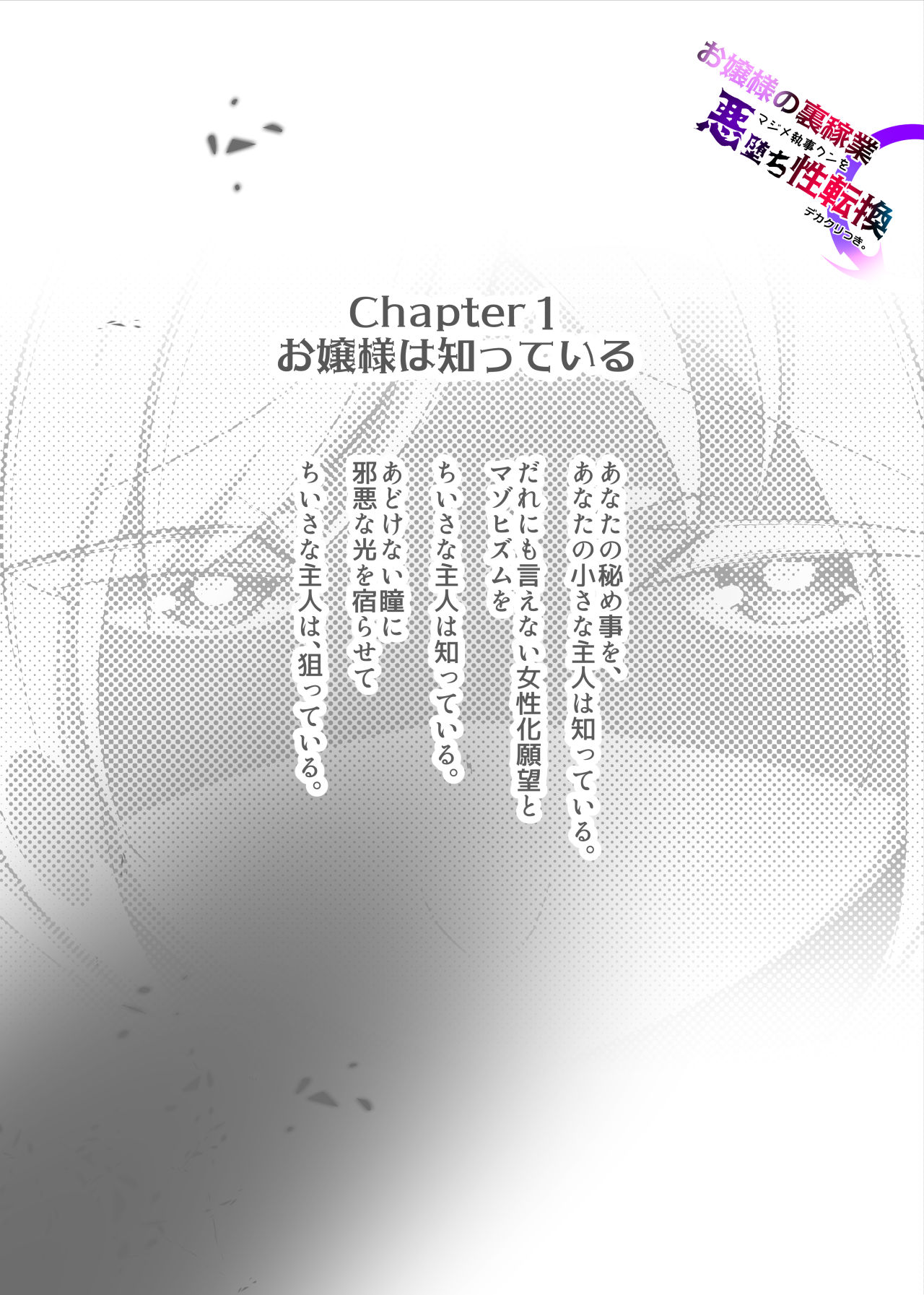 Ojou-sama no Ura Kagyou de Majime Shitsuji-kun o Akuochi Seitenkan suru Manga page 3 full