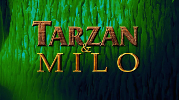 Tarzan and Milo cover