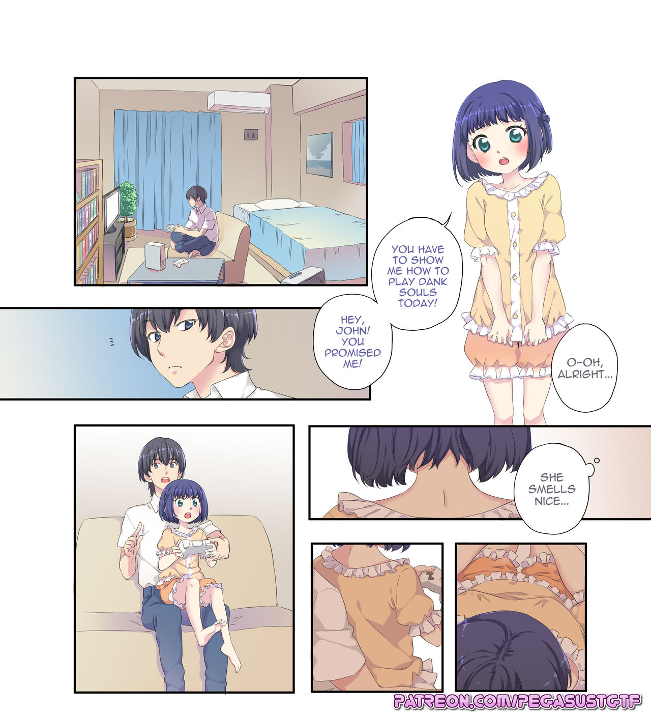Student Transfer Alien Abduction Story page 6 full