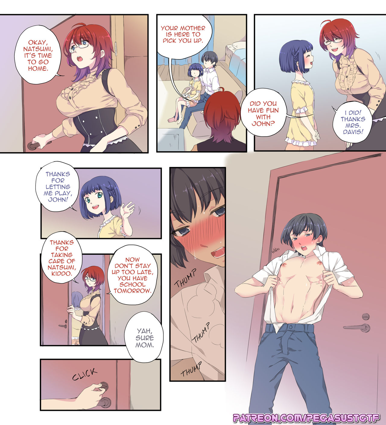 Student Transfer Alien Abduction Story page 8 full