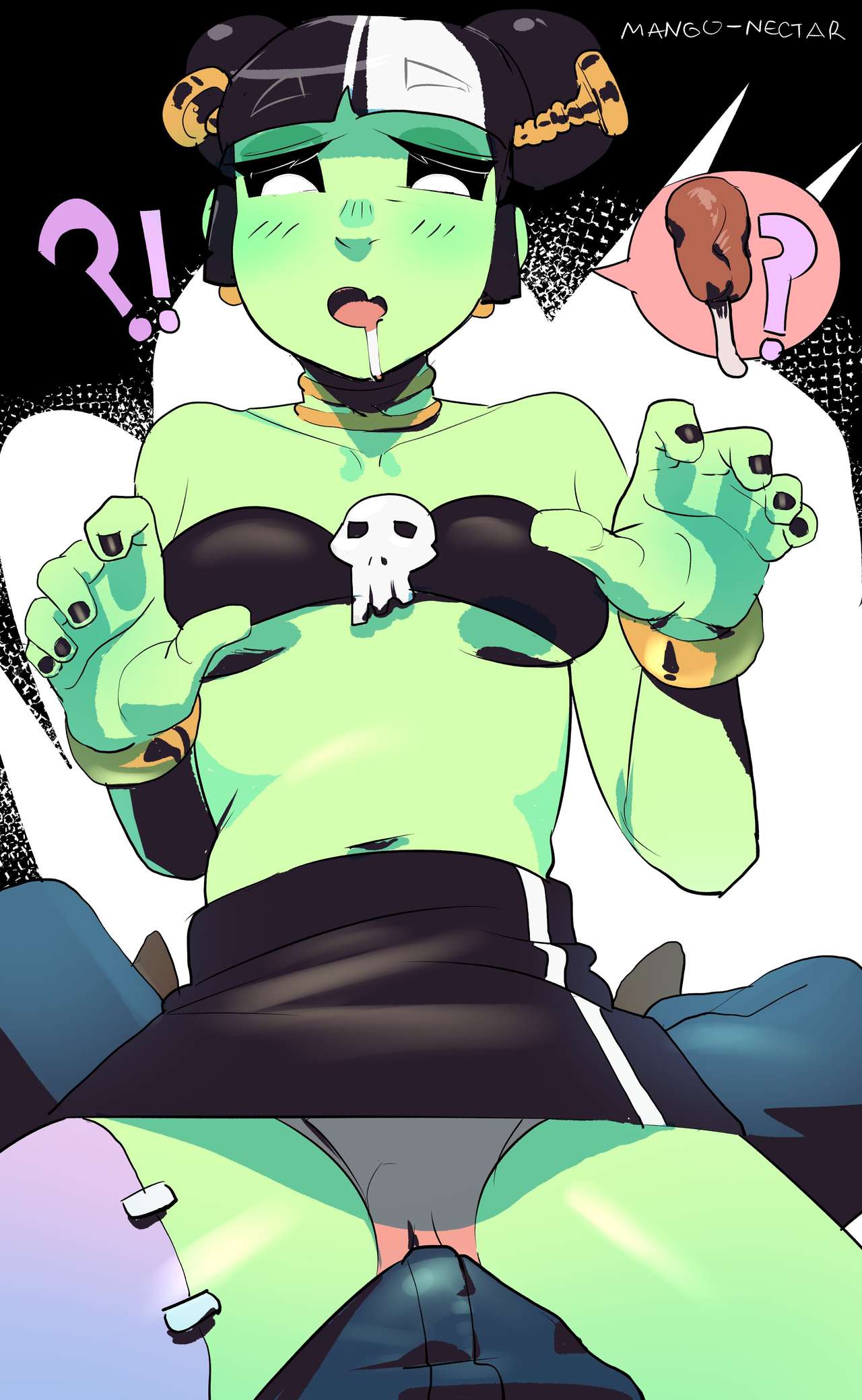 Zombie girl page 1 full