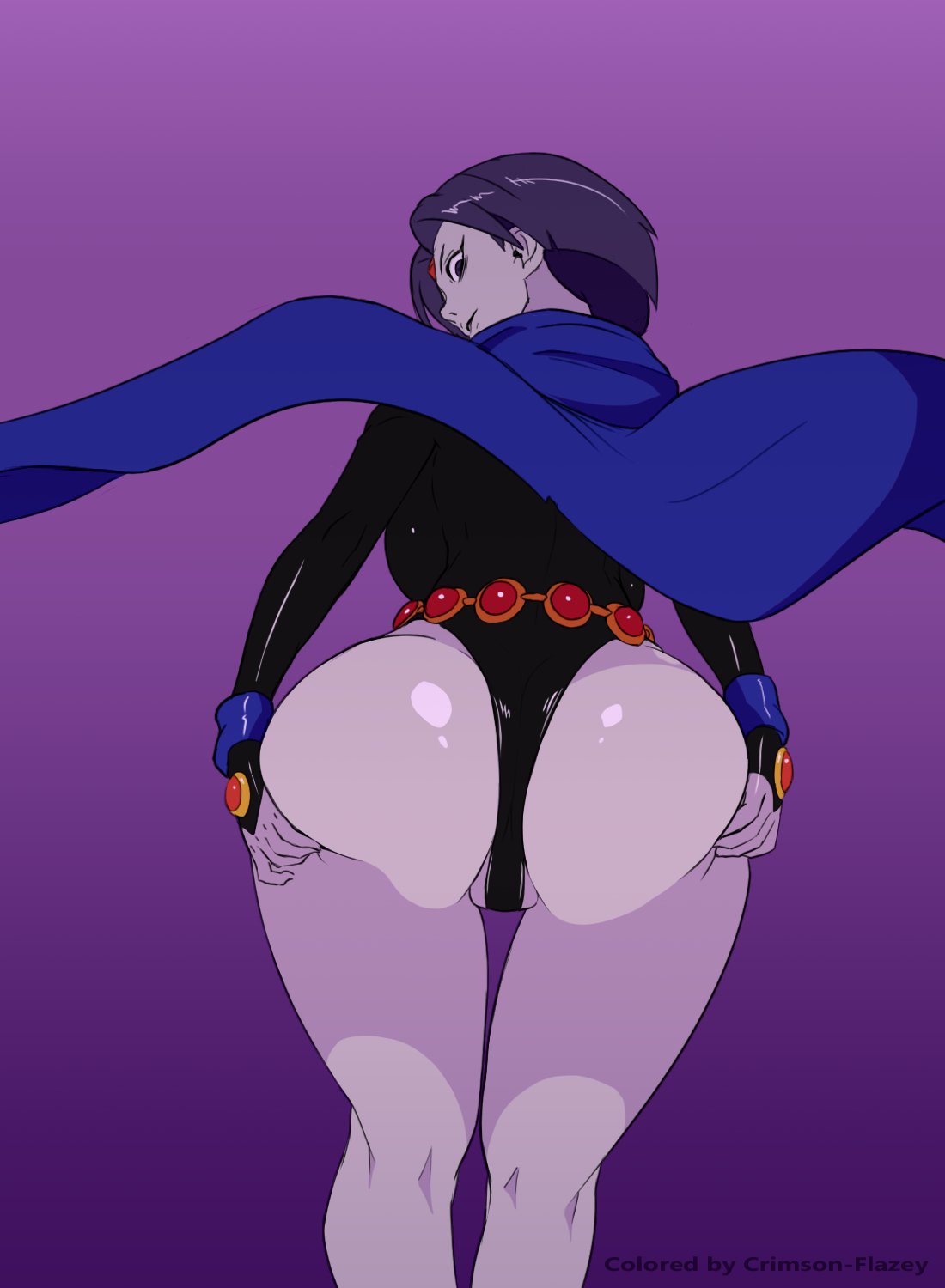 - Teen Titans - Raven's 'endurance' training. page 1 full