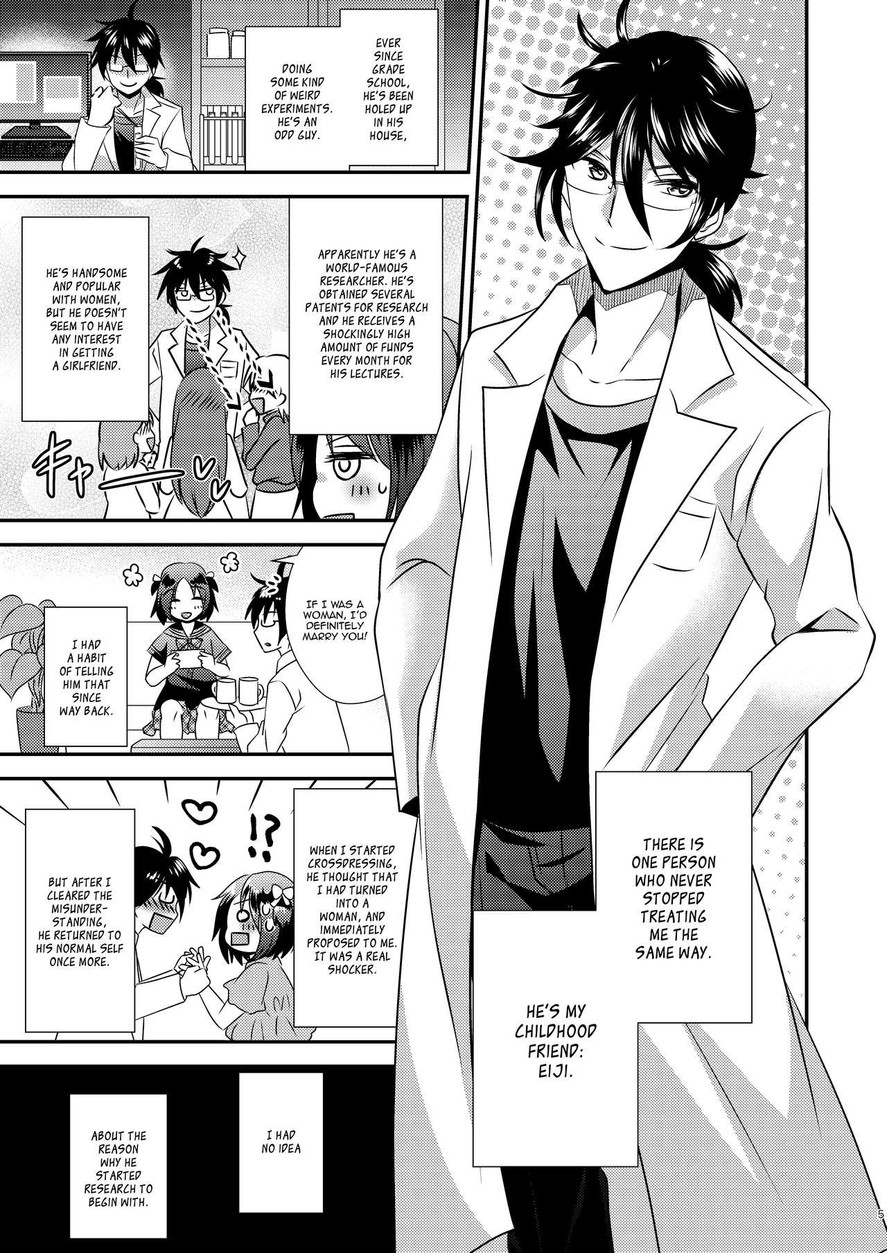 Nyotaika Kikai | Sex-Swap Machine page 4 full