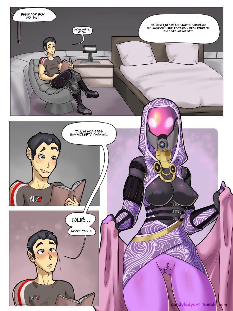 Tali x Shepard page 1 full