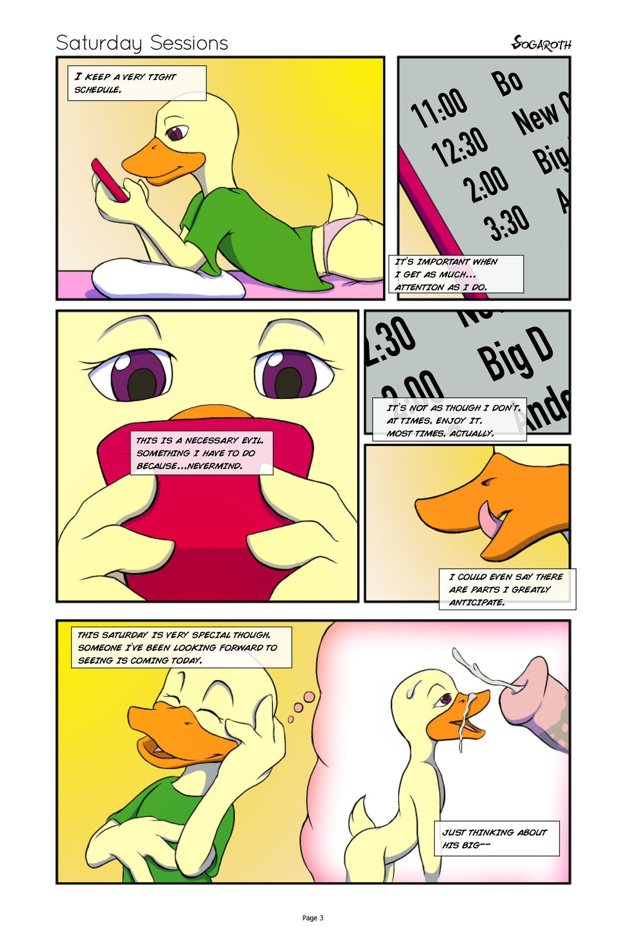 Saturday Sessions page 3 full