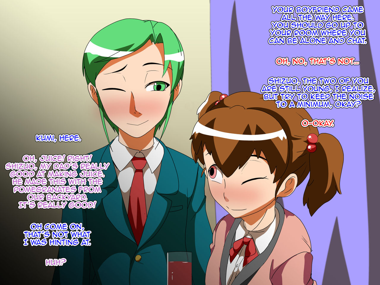 Kareshi ♂ NTR ~Kanojo no Kazoku ni Tegome Ana ni Sareru Shounen~ page 9 full