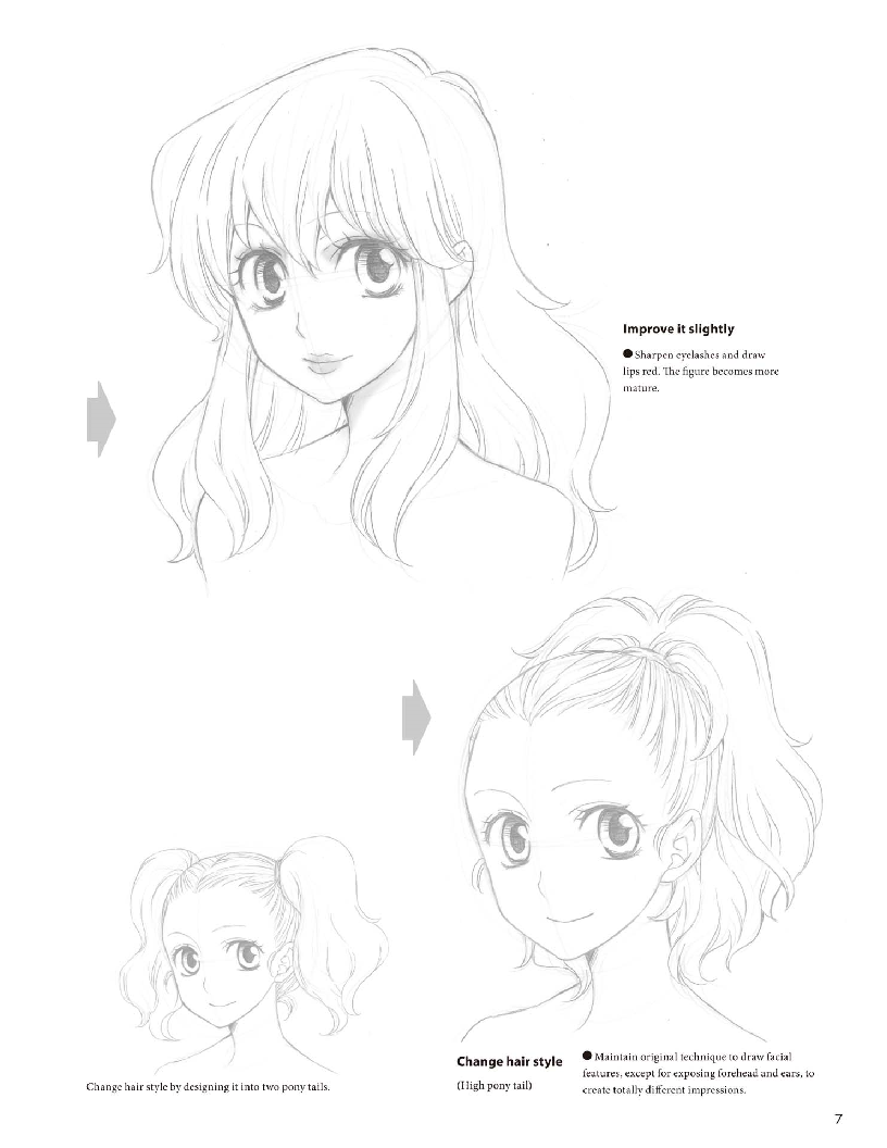 EXCELLENT MANGA SKETCHING TECHNIQUES vol.1 - page 10 full